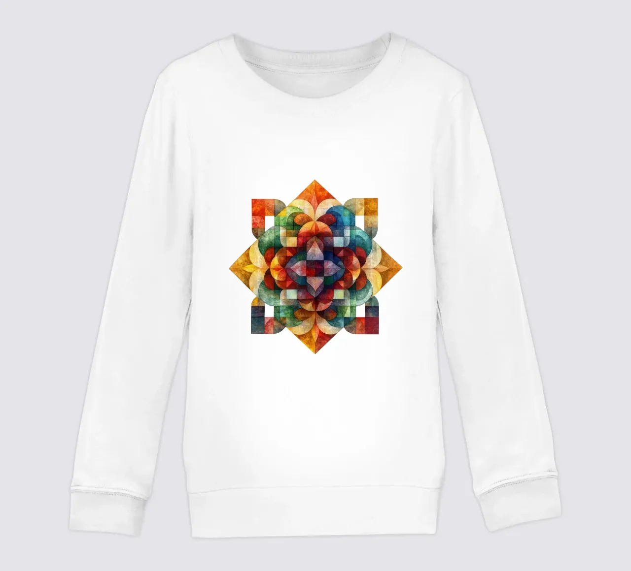 Mandala autunnale felpa bambino da Spiritual Touch