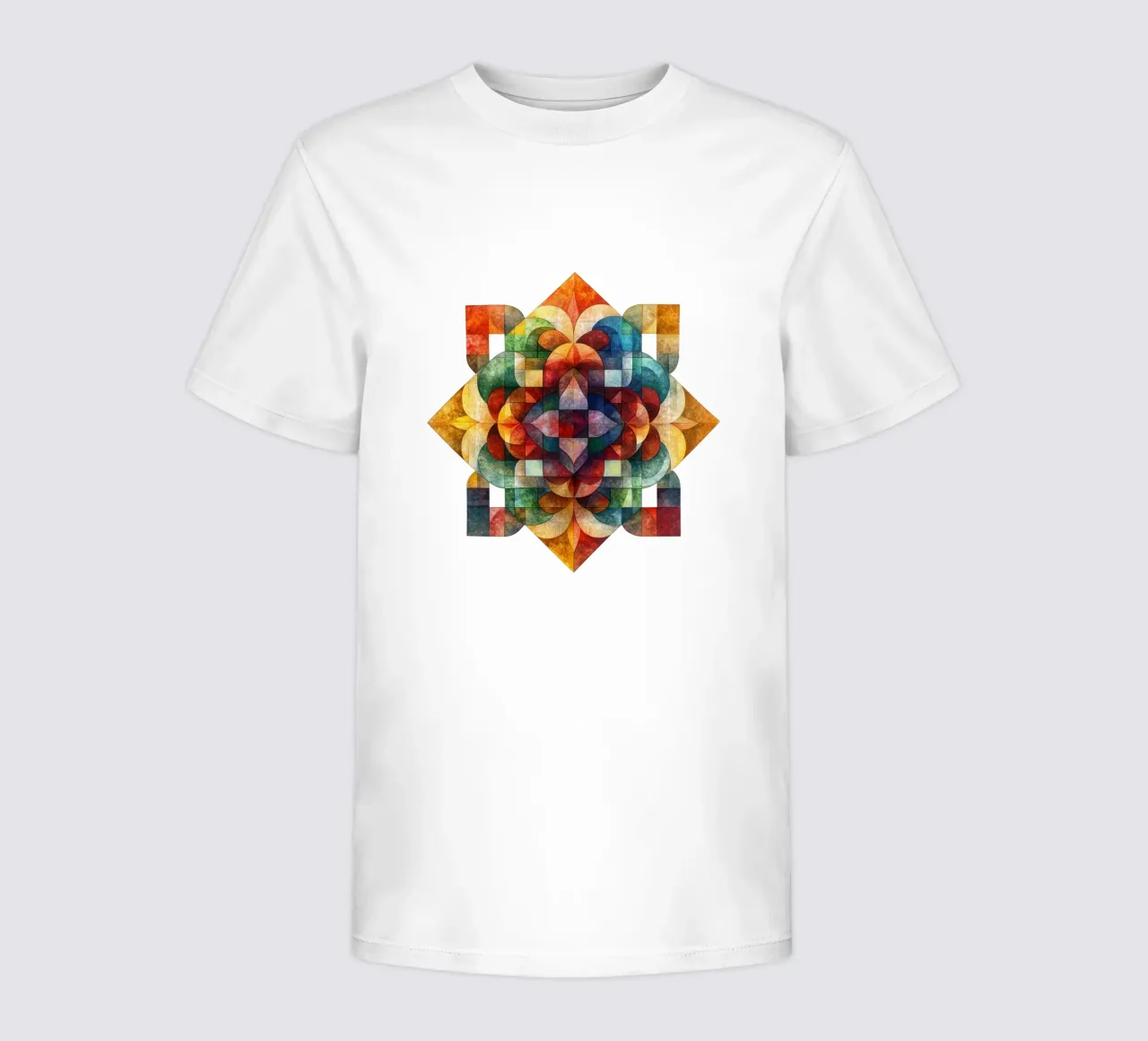 Fall Mandala kids t-shirt by Spiritual Touch