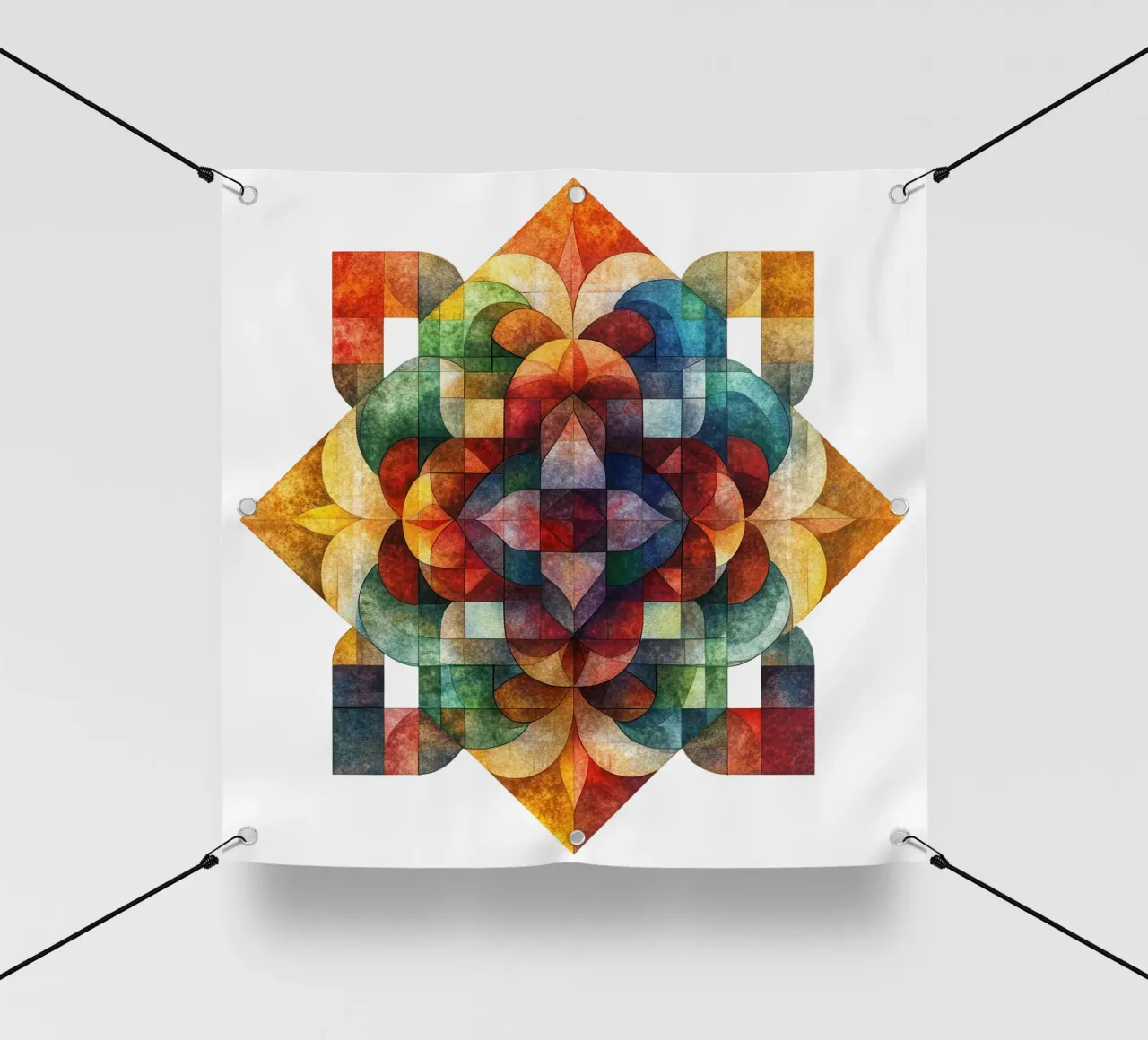 Mandala autunnale telo in pvc da Spiritual Touch