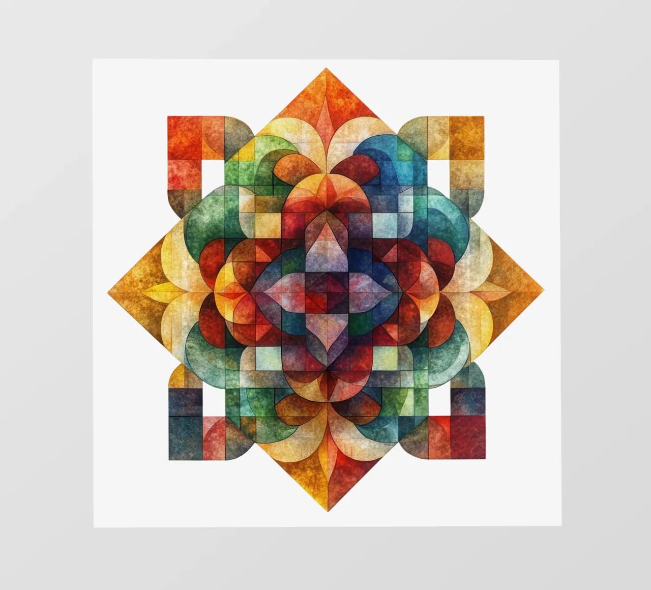 Mandala autunnale telo in pvc da Spiritual Touch