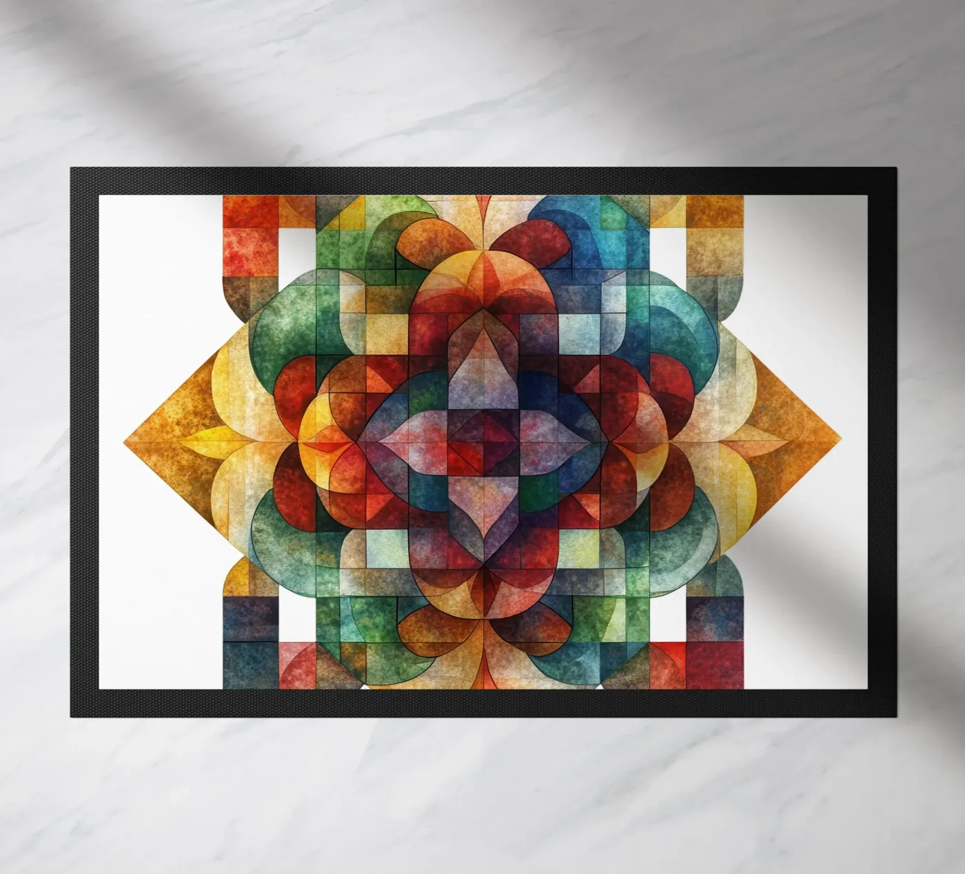 Fall Mandala paillasson de Spiritual Touch