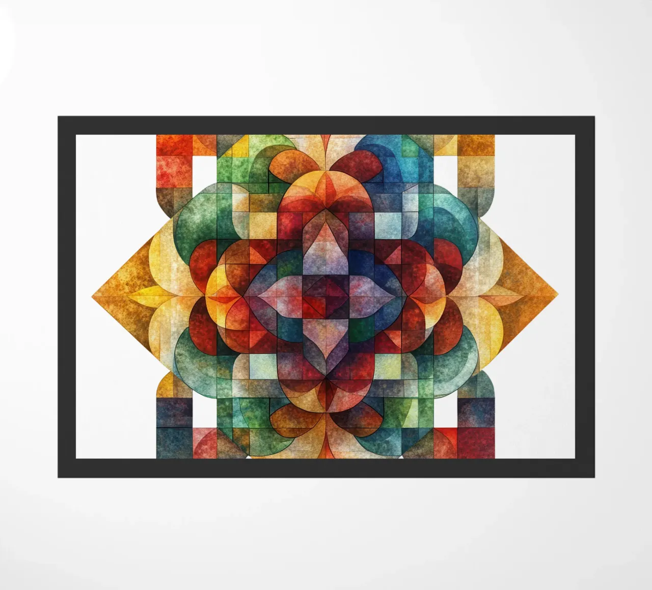Fall Mandala doormat by Spiritual Touch