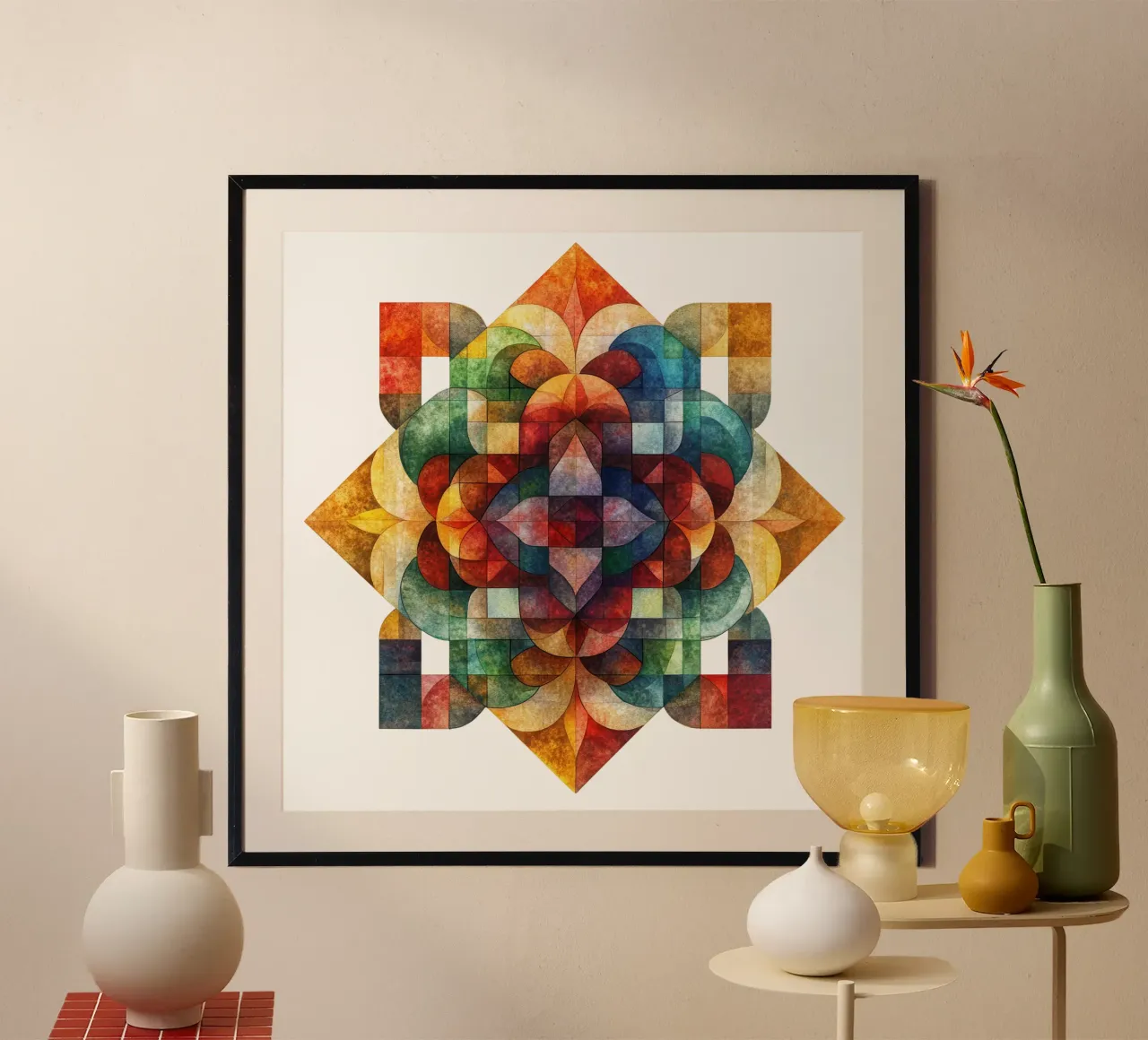 Mandala autunnale carta hahnemühle da Spiritual Touch