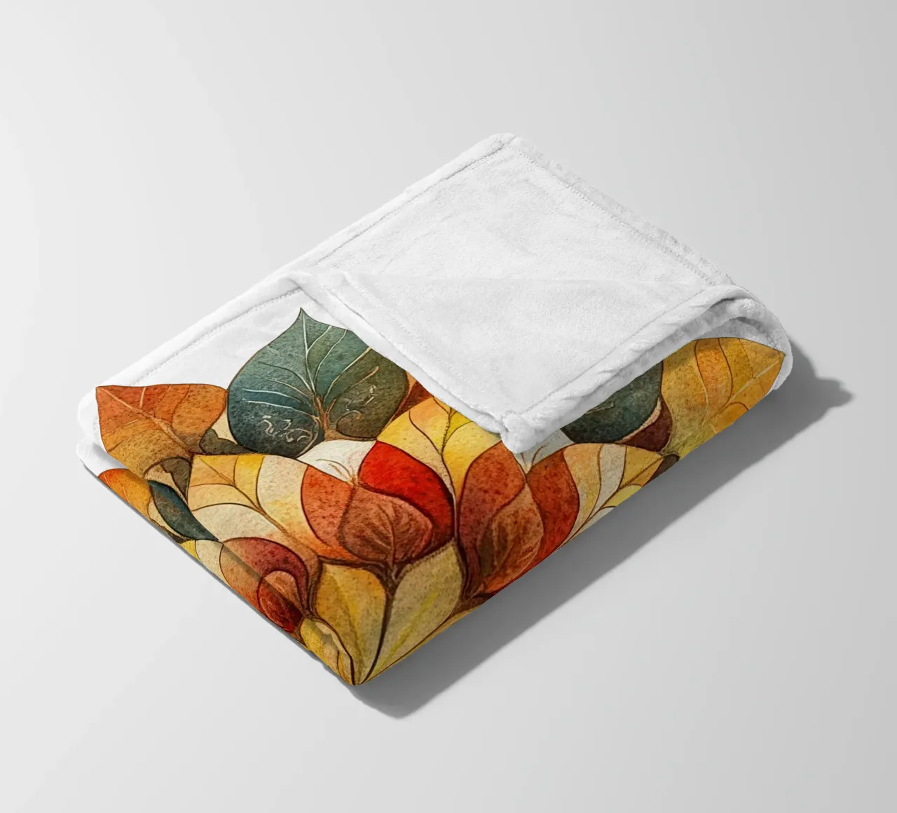 Herfst Mandala fleecedeken van Spiritual Touch