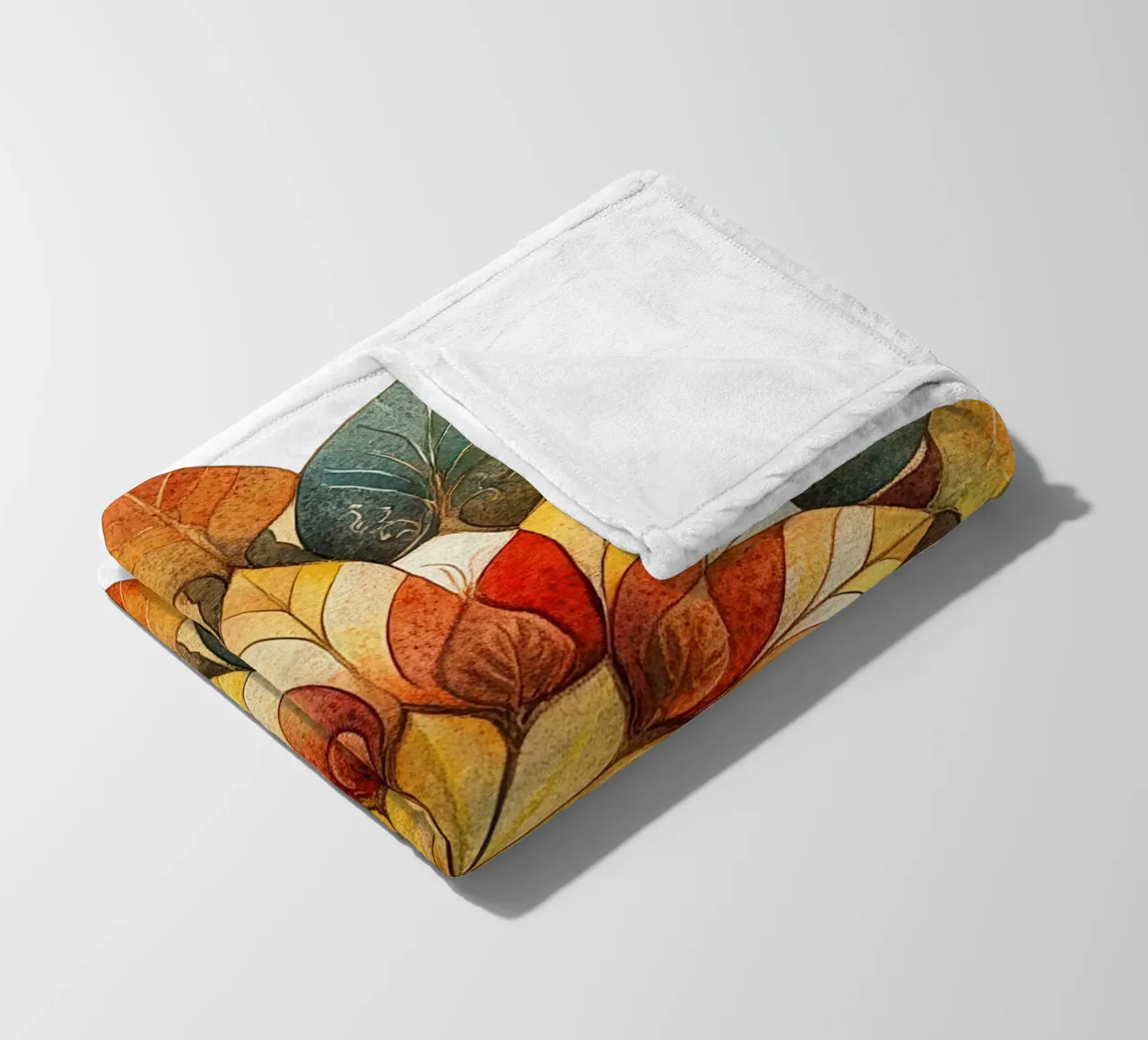 Herfst Mandala fleecedeken van Spiritual Touch