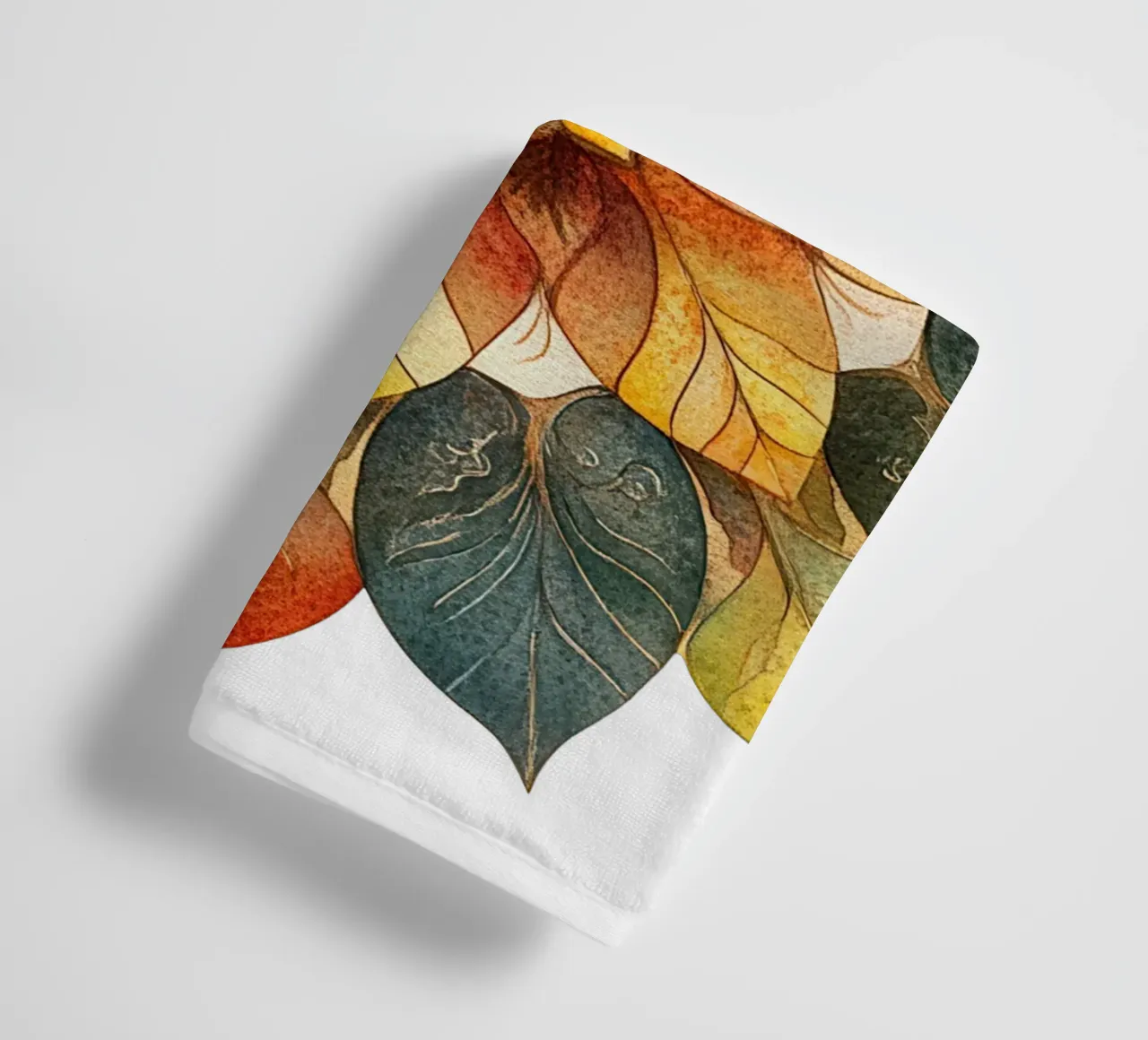 Fall Mandala towel by Spiritual Touch