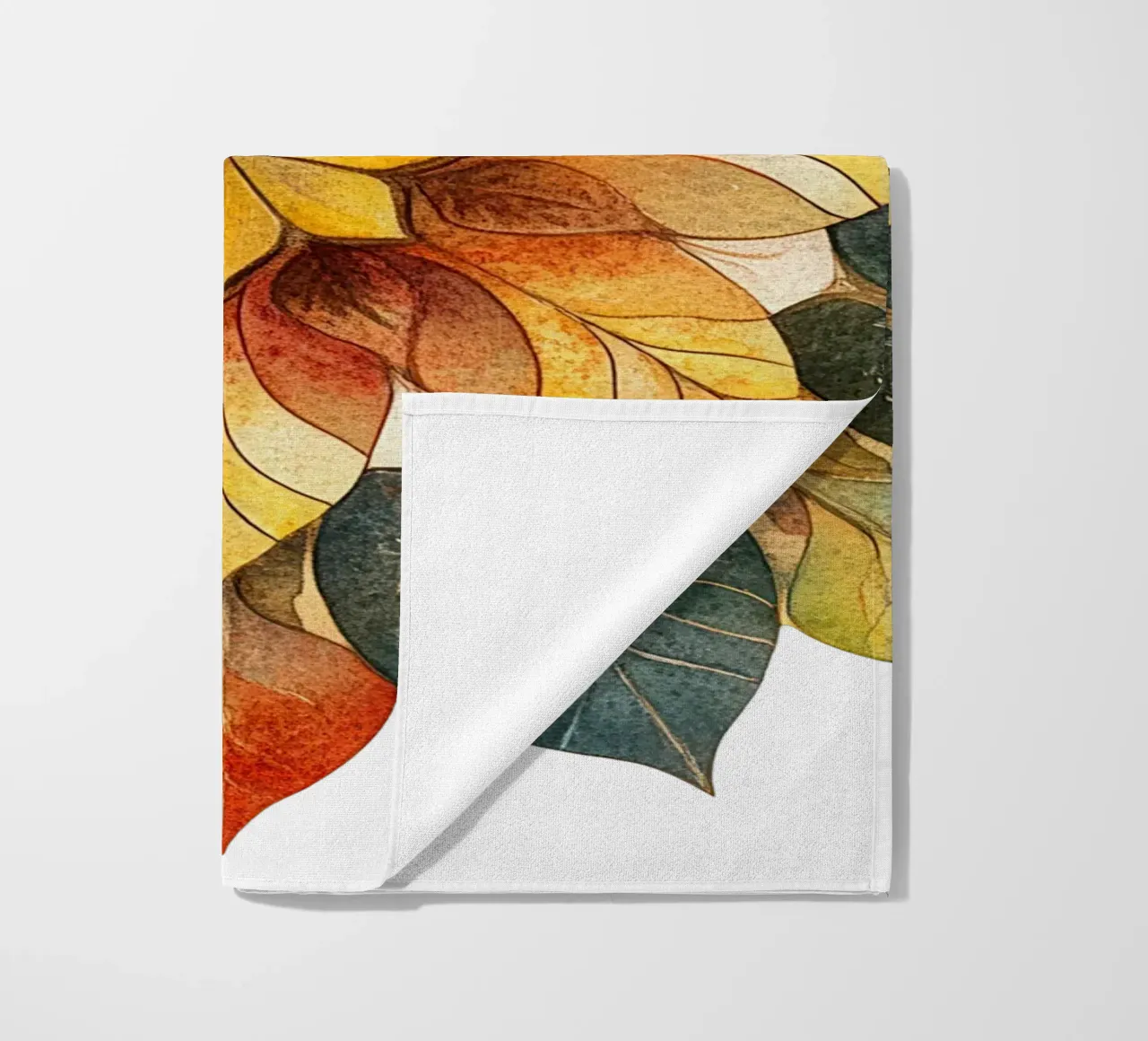 Mandala autunnale telo mare da Spiritual Touch