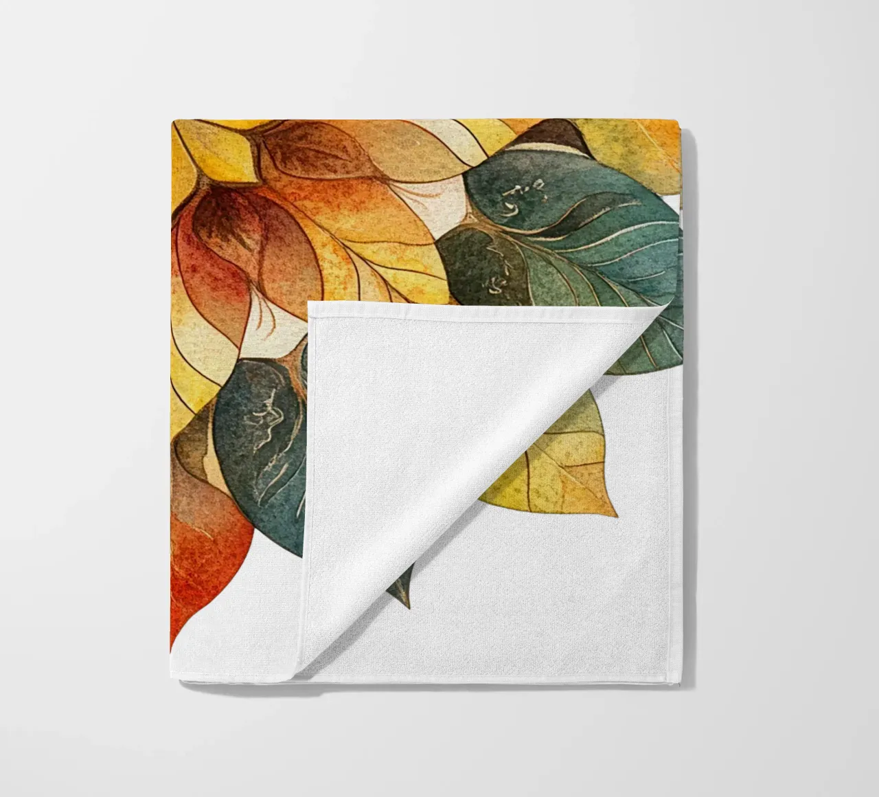 Mandala autunnale telo mare da Spiritual Touch