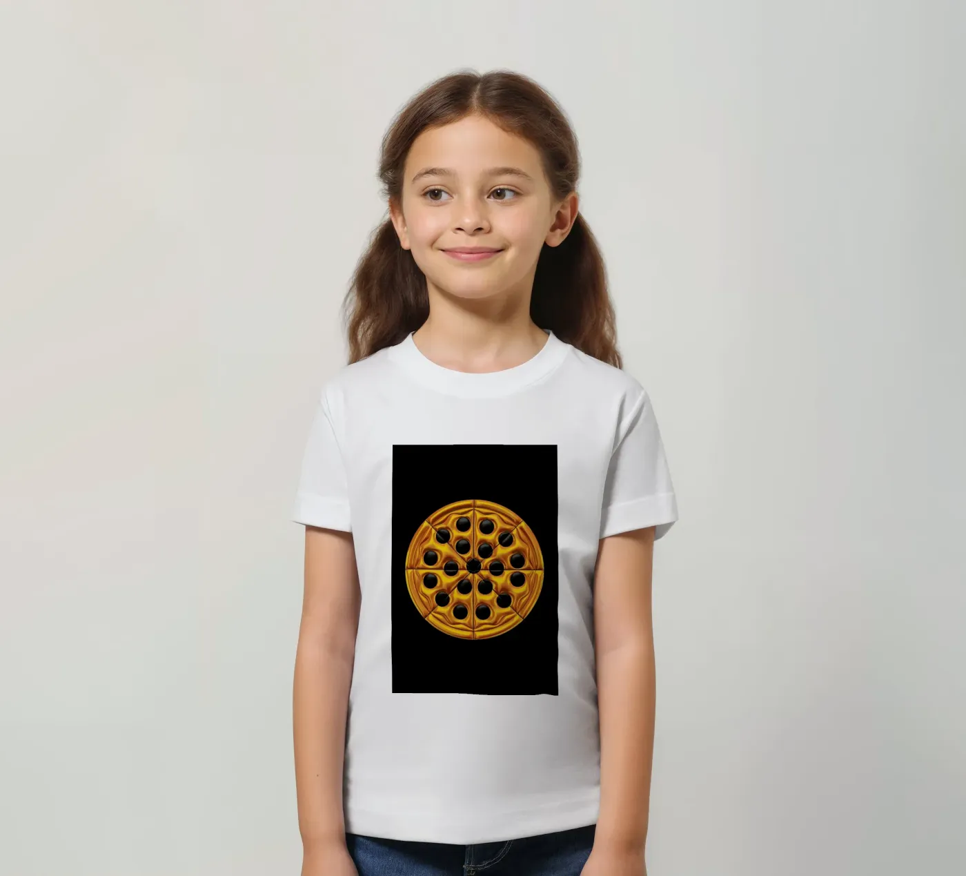 Pizza t-shirt bambini da Octavian
