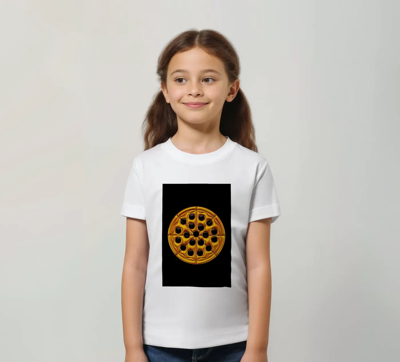 Pizza t-shirt bambini da Octavian