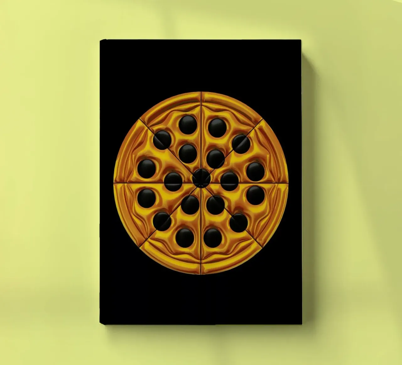Pizza notebook by Octavian