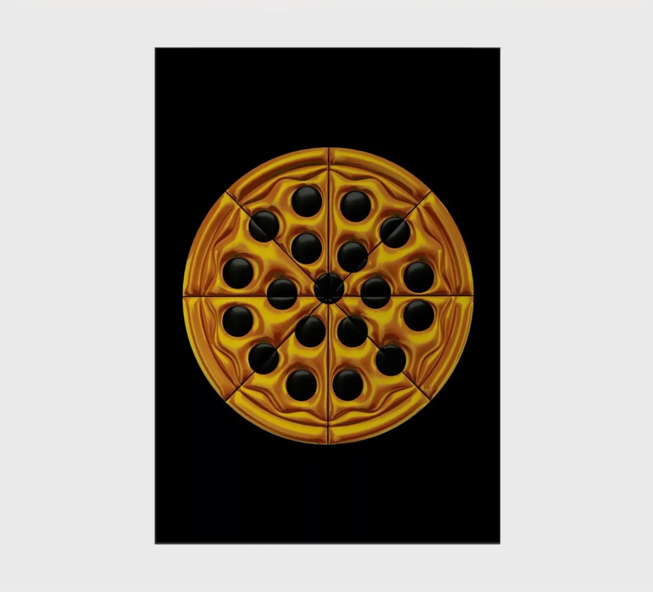 Pizza notebook by Octavian