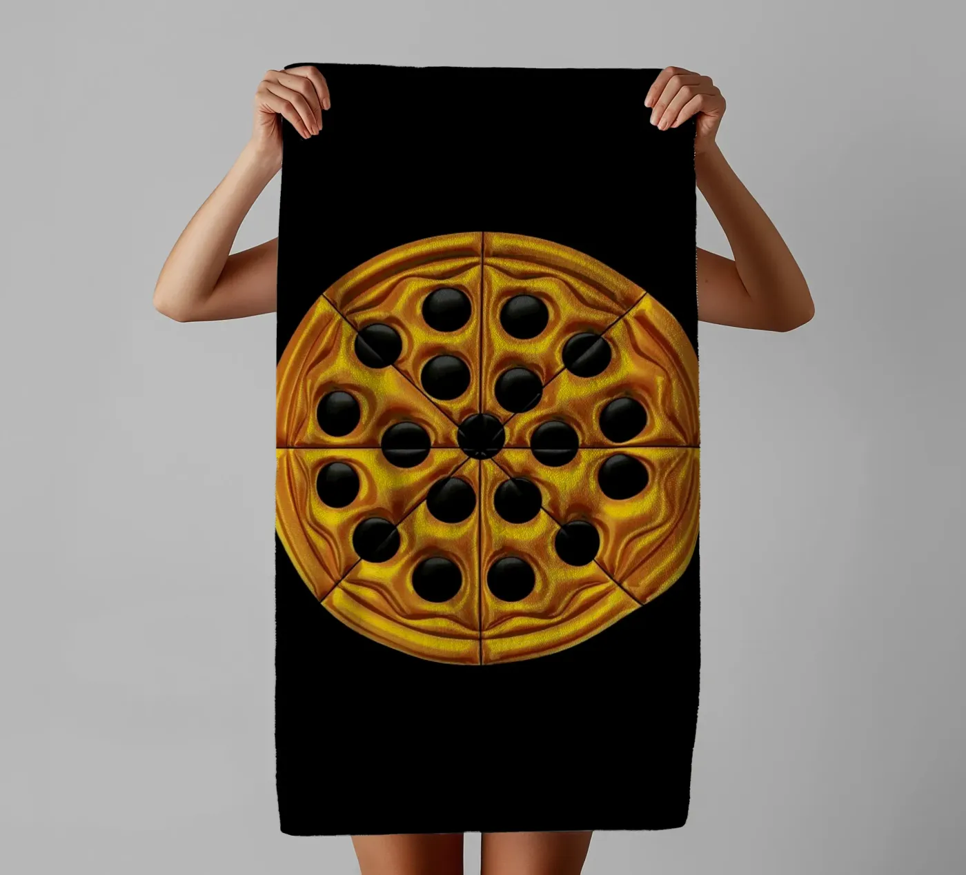 Pizza towel by Octavian
