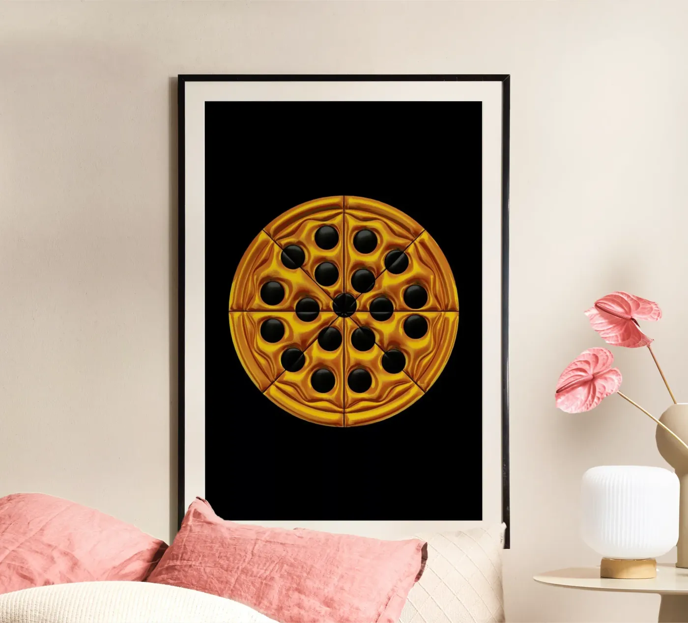 Pizza poster van Octavian
