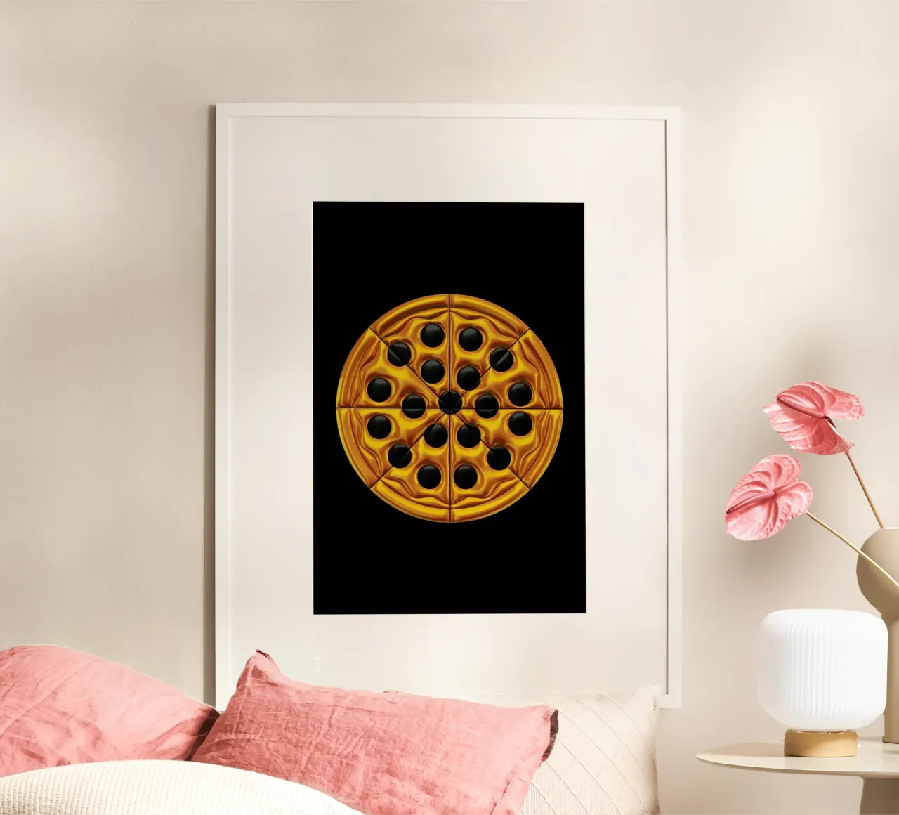 Pizza poster da Octavian