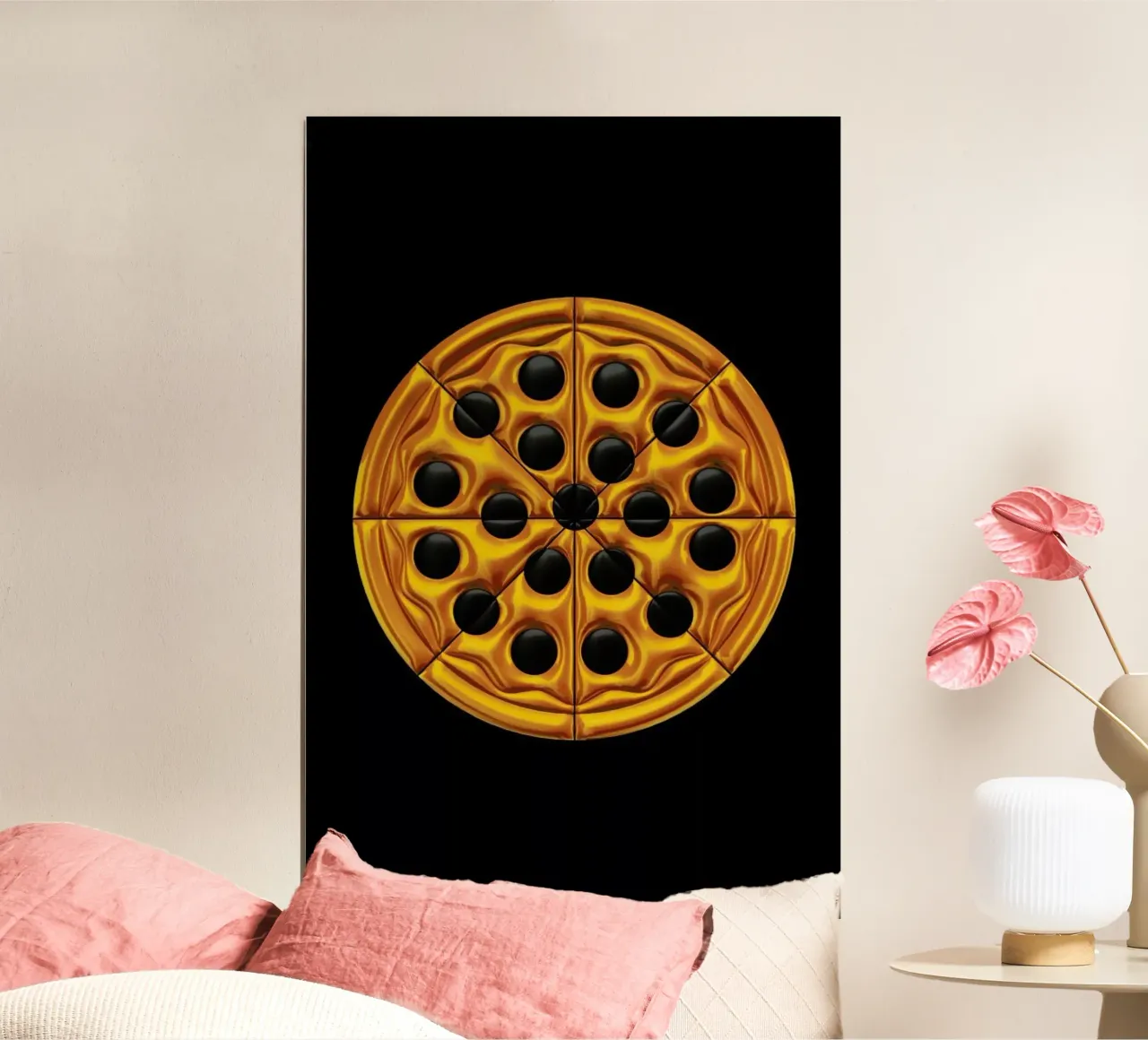 Pizza poster da Octavian
