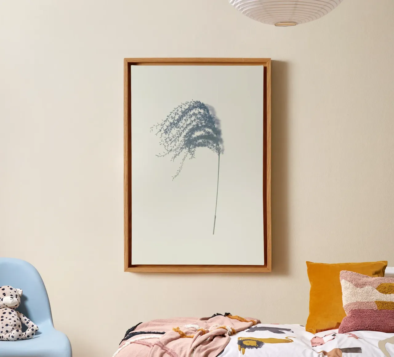Spike I canvas with Floater frame by Elena Veronese