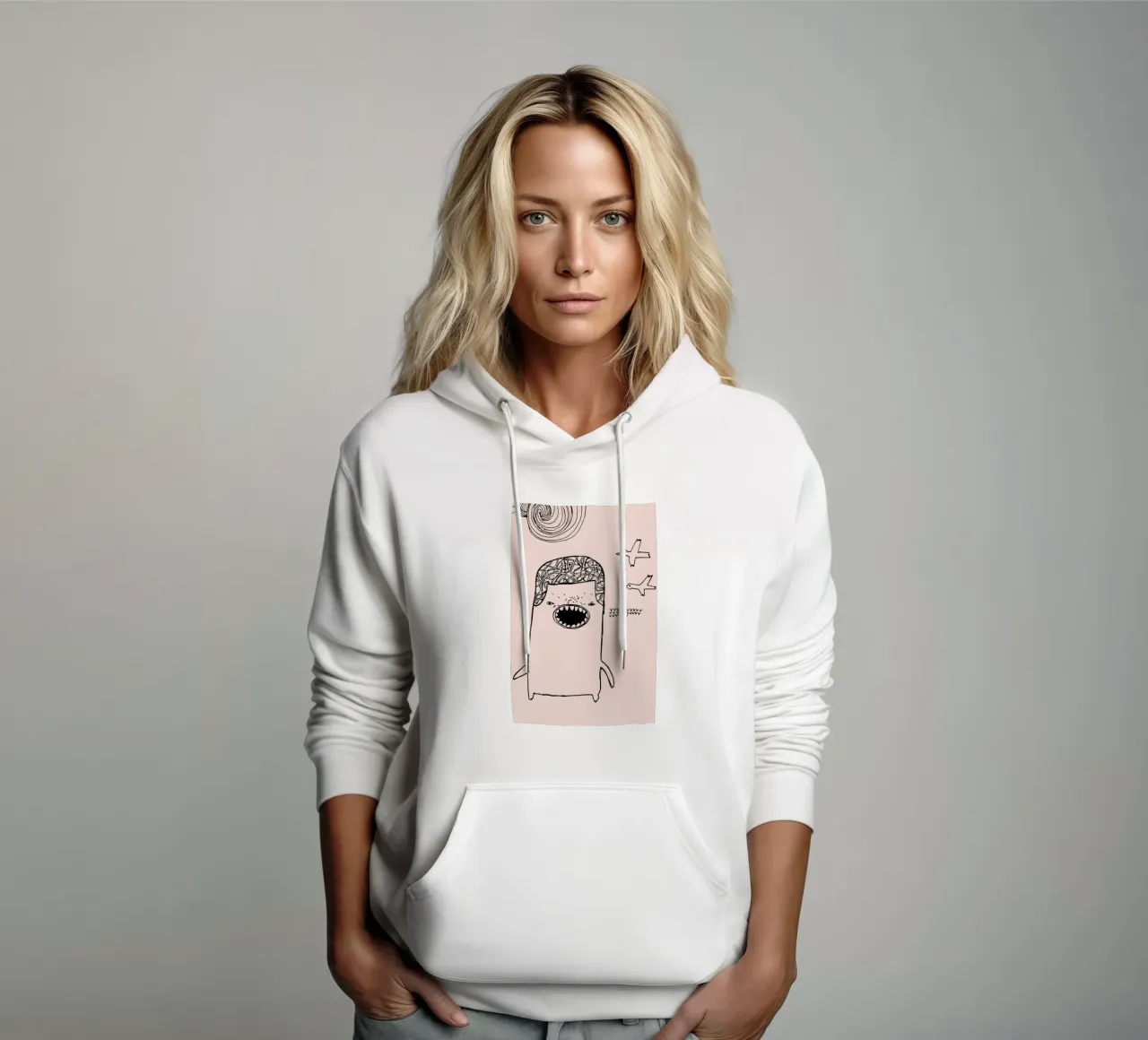 Melequi felpa con cappuccio da Arthelps gGmbH