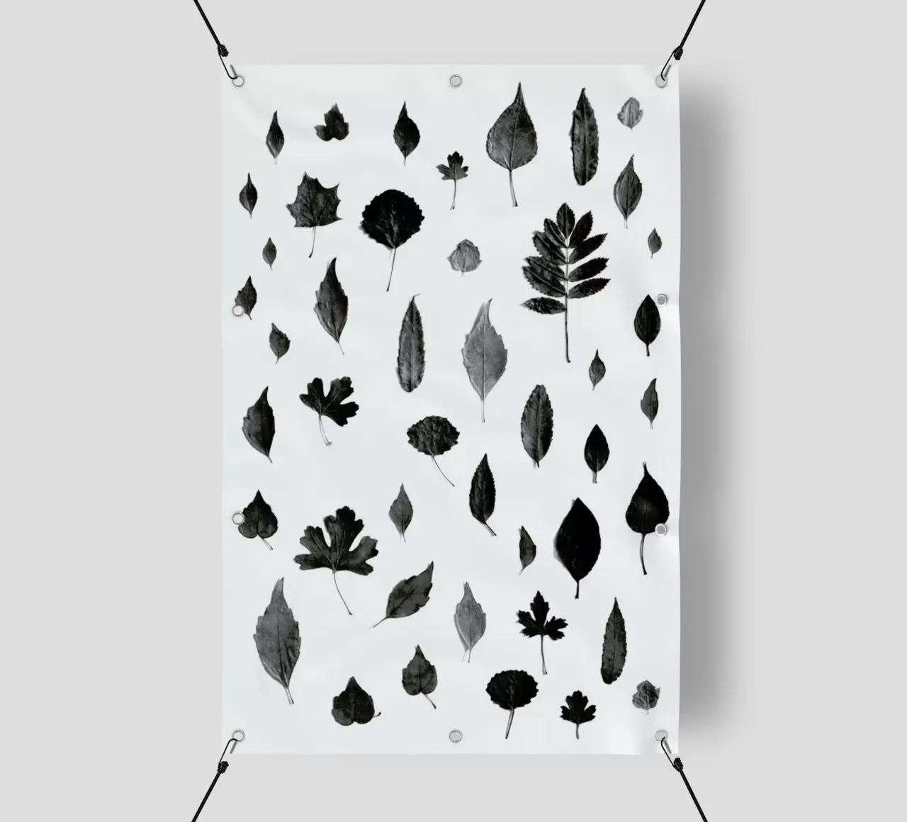 Signs Of Autumn- Black telo in pvc da Studio Nahili