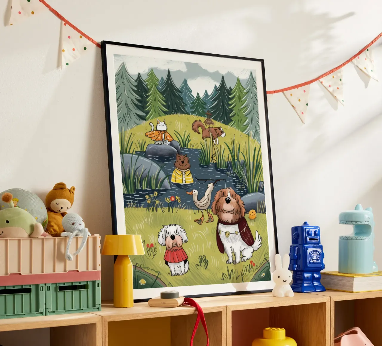 Riverbank Harmony Escape hahnemühle by Timeless Huse