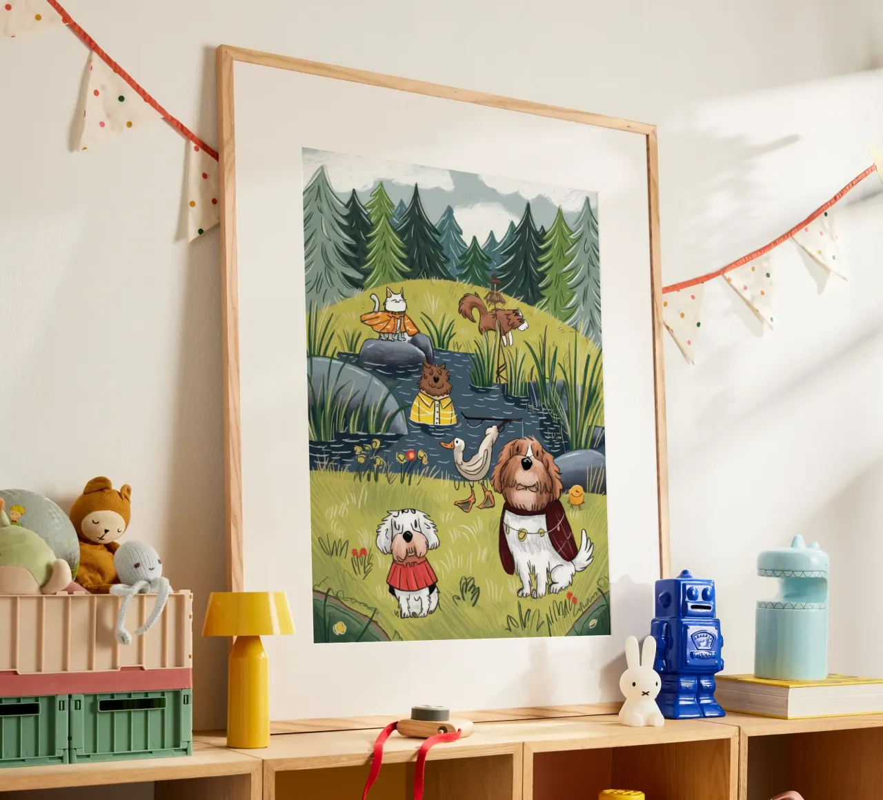 Riverbank Harmony Escape hahnemühle by Timeless Huse