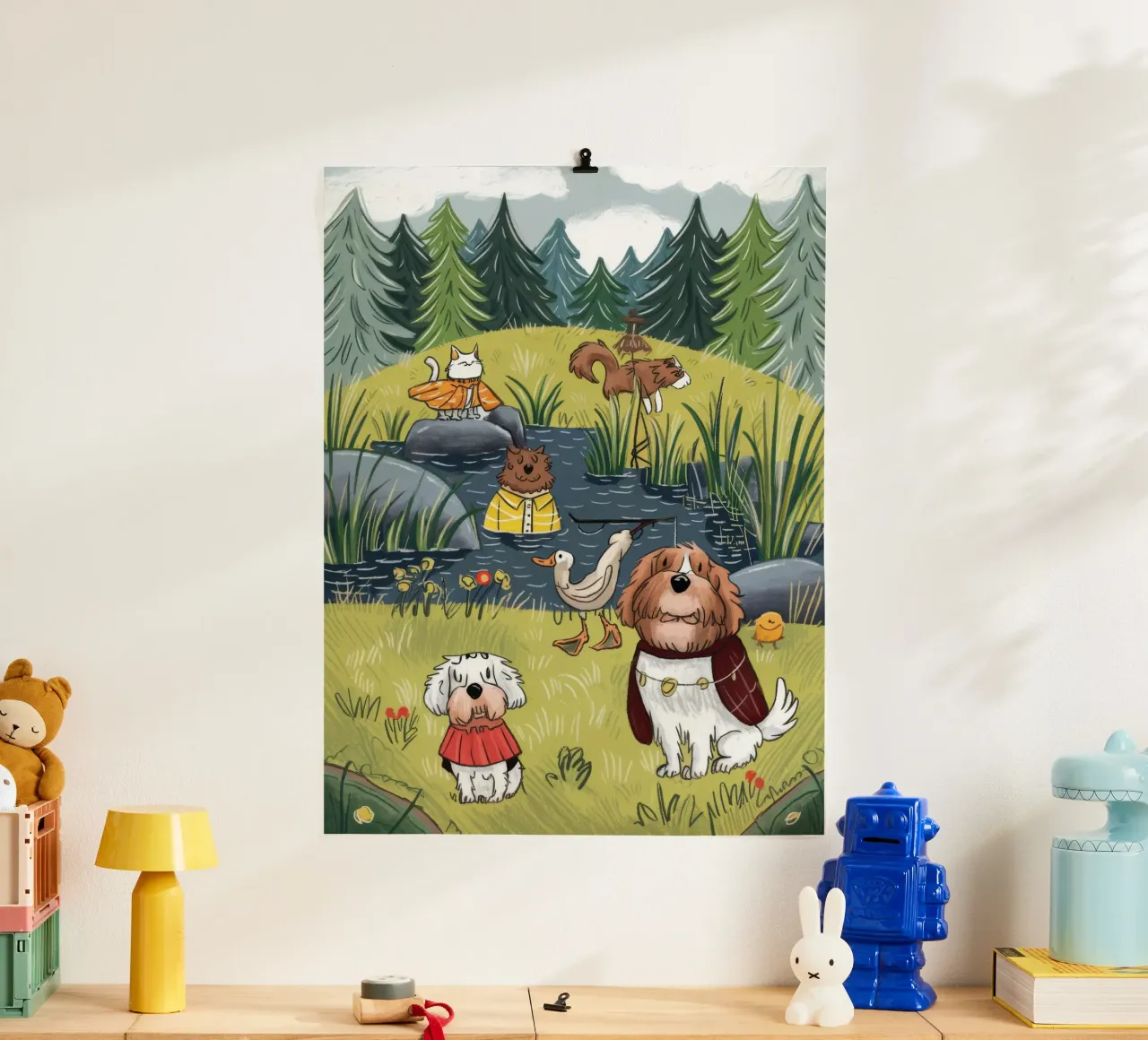 Riverbank Harmony Escape hahnemühle by Timeless Huse