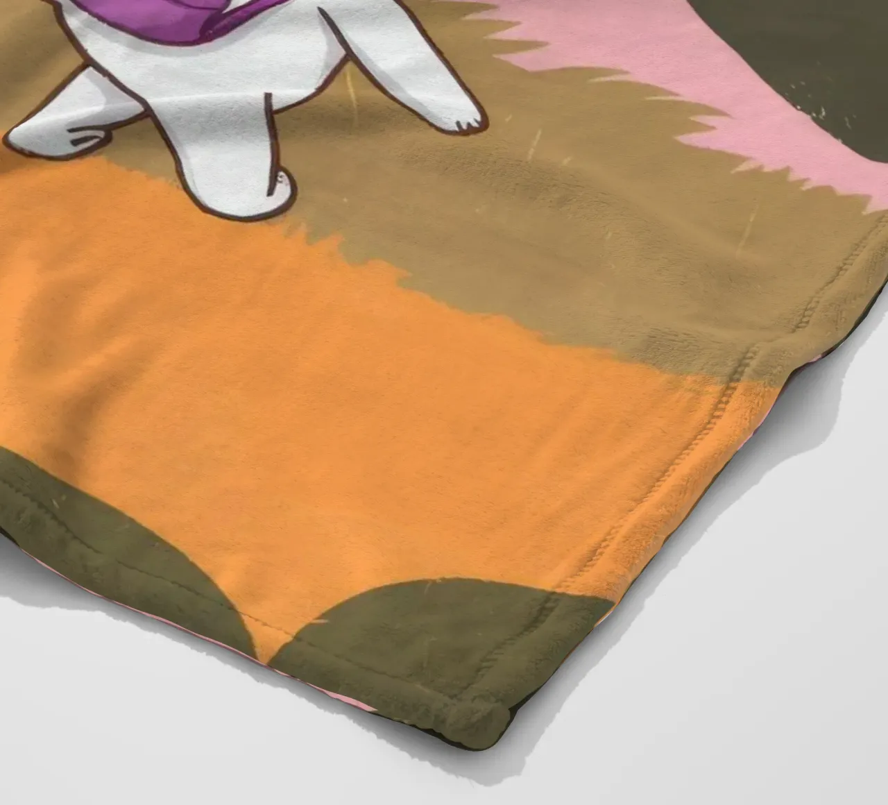 Adventurous Forest Duet fleece blanket by Timeless Huse