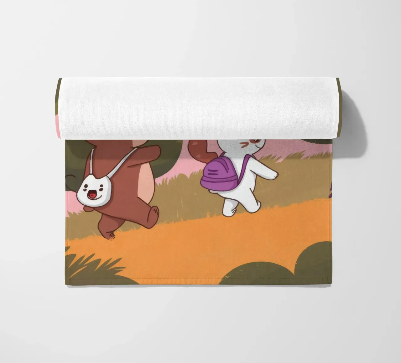 Adventurous Forest Duet beach towel by Timeless Huse