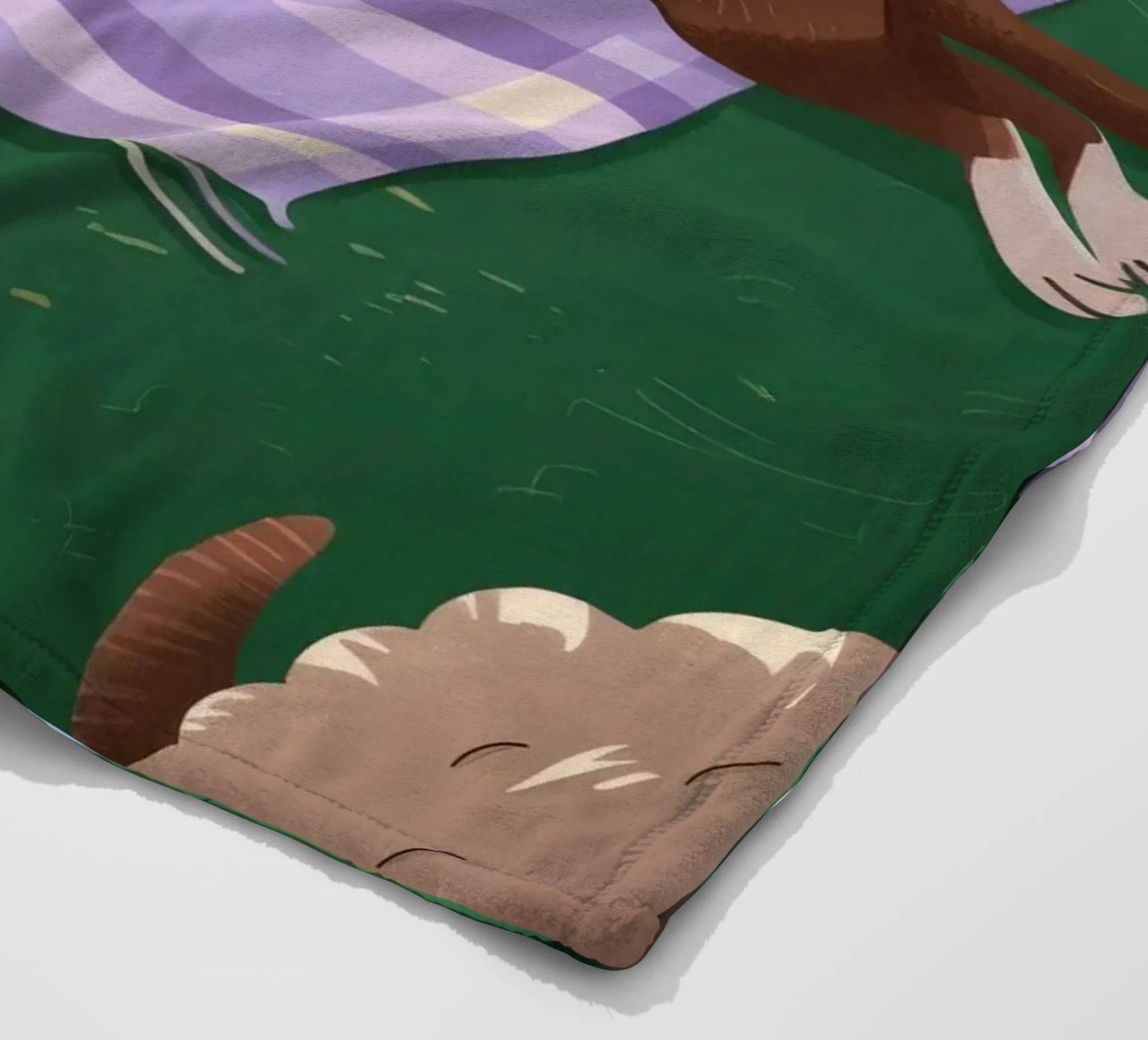 L'allegria dei compagni di picnic coperta in pile da Timeless Huse