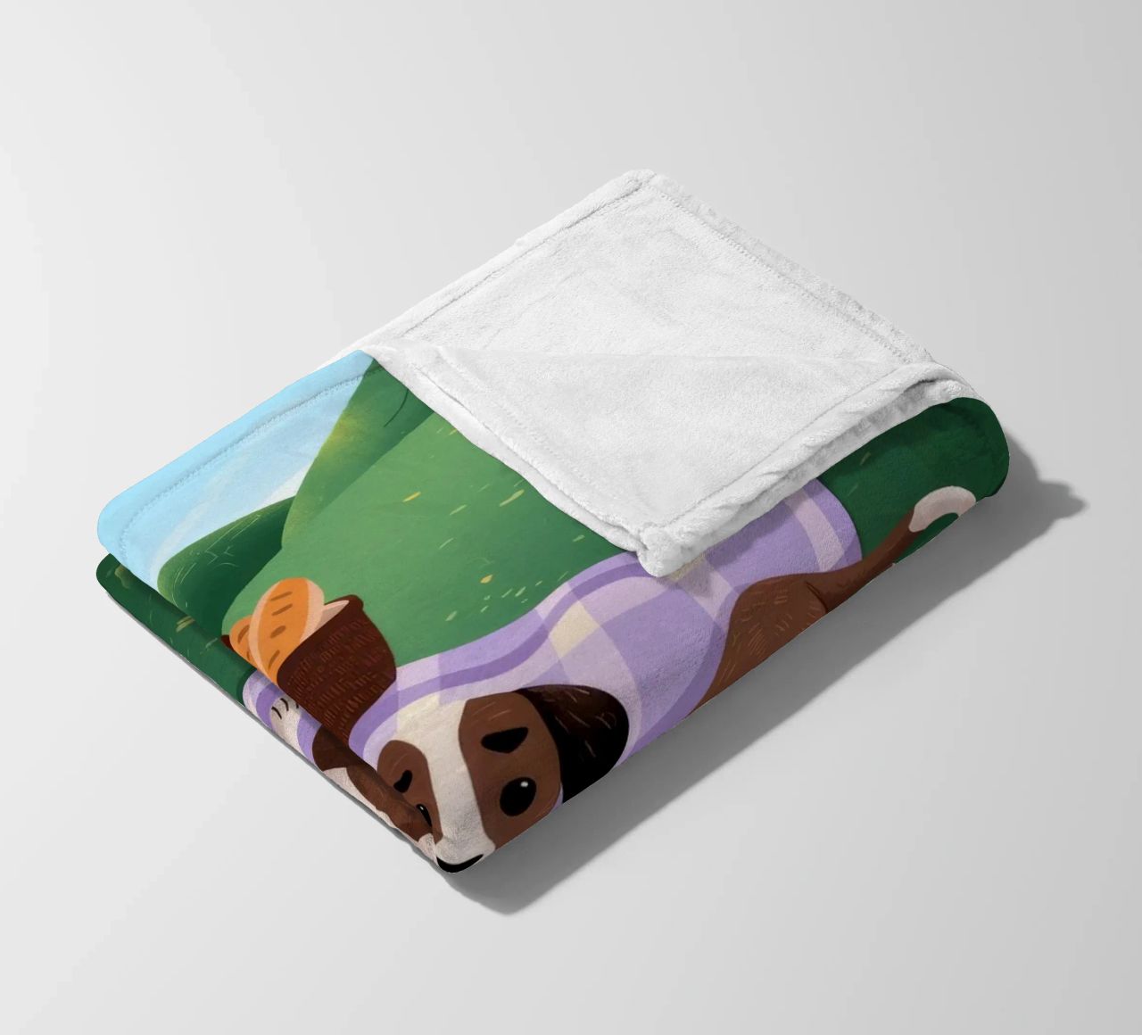 L'allegria dei compagni di picnic coperta in pile da Timeless Huse