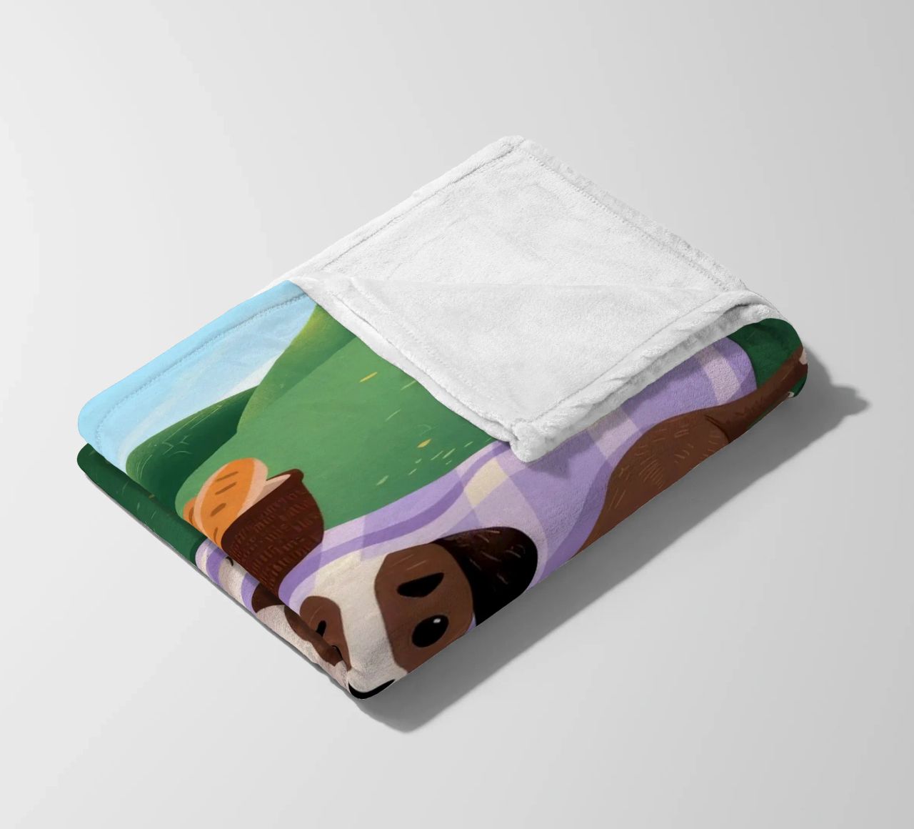 L'allegria dei compagni di picnic coperta in pile da Timeless Huse