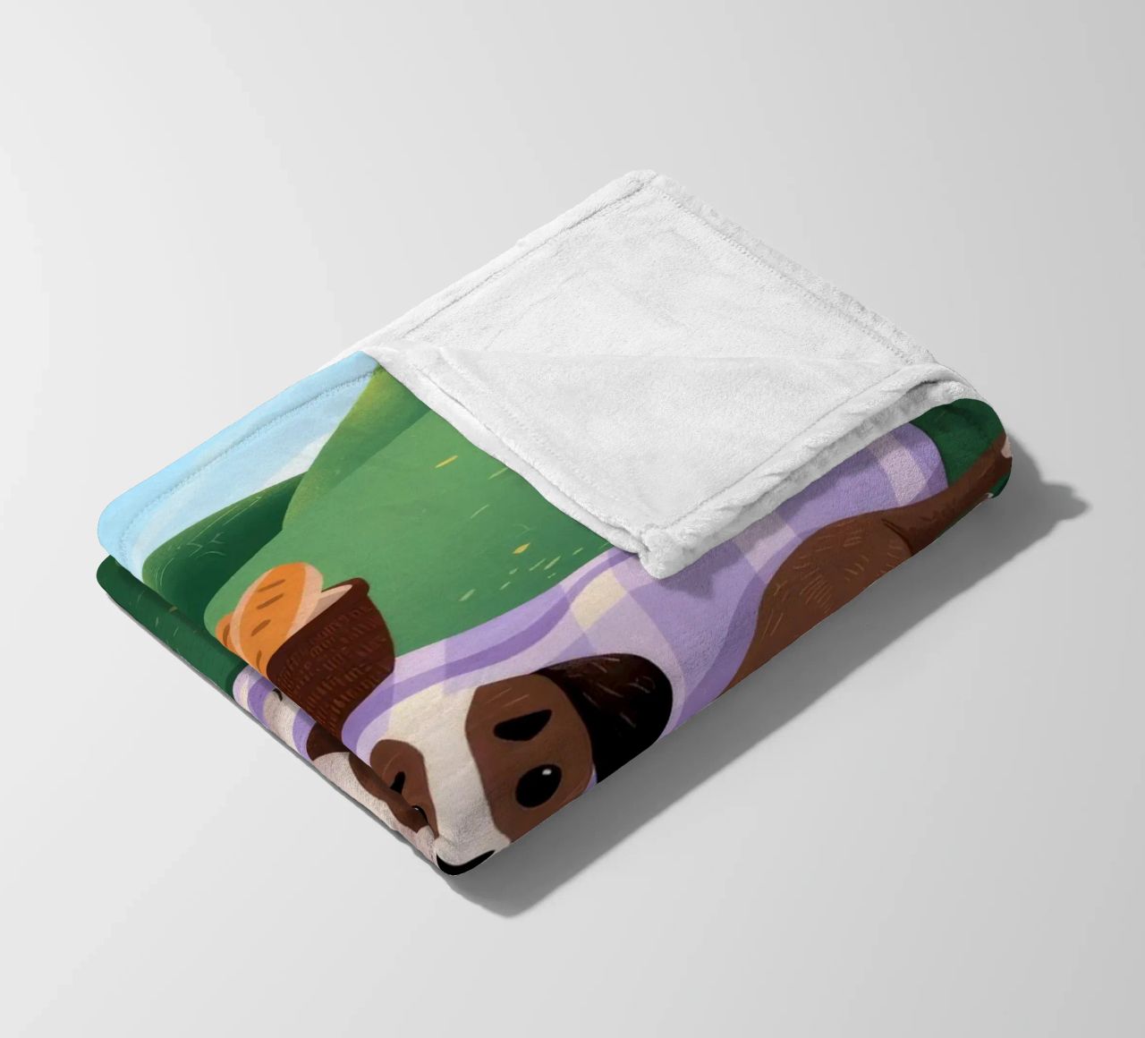 L'allegria dei compagni di picnic coperta in pile da Timeless Huse