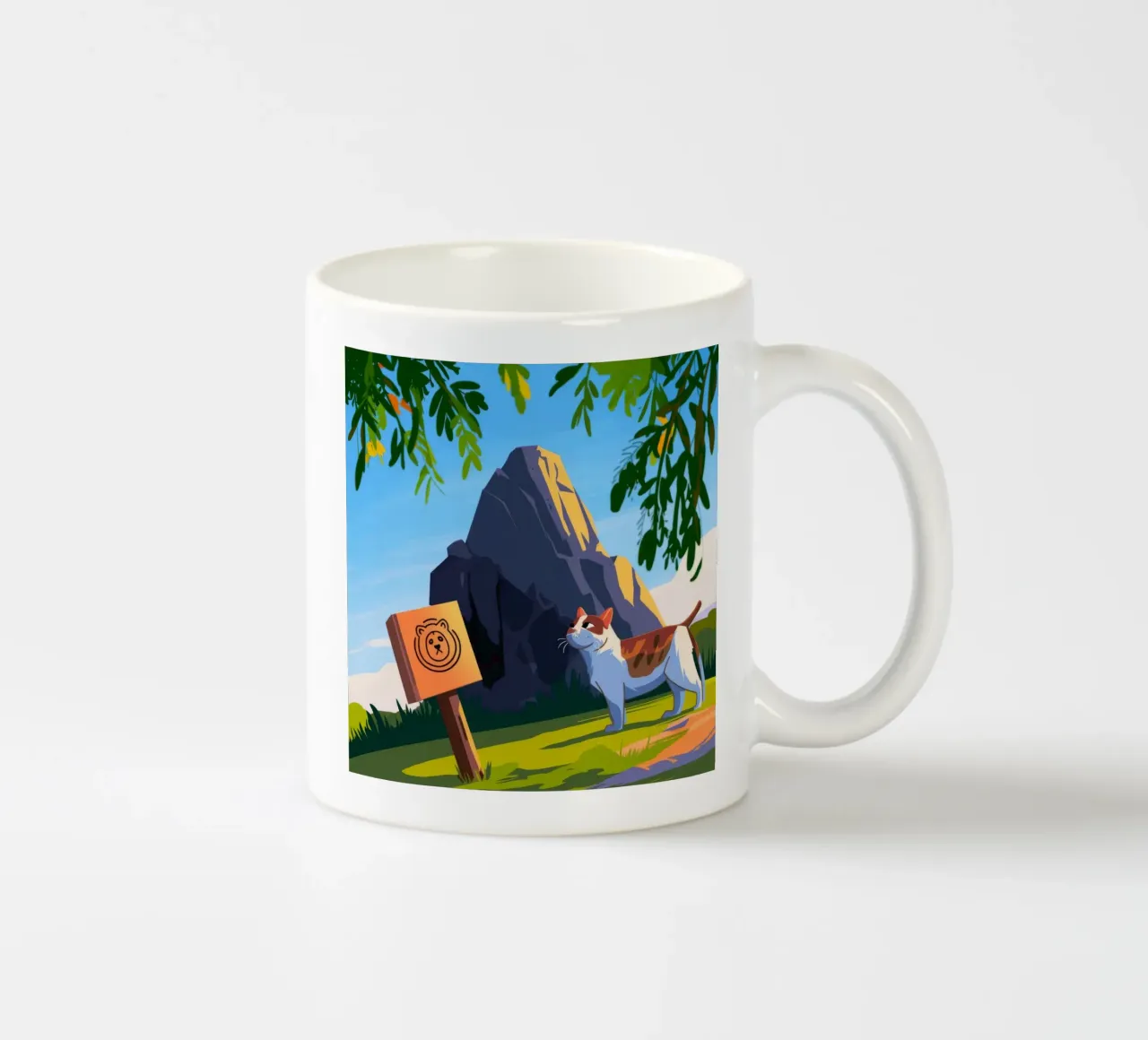Ricerca di esploratori di montagna tazza in ceramica da Timeless Huse