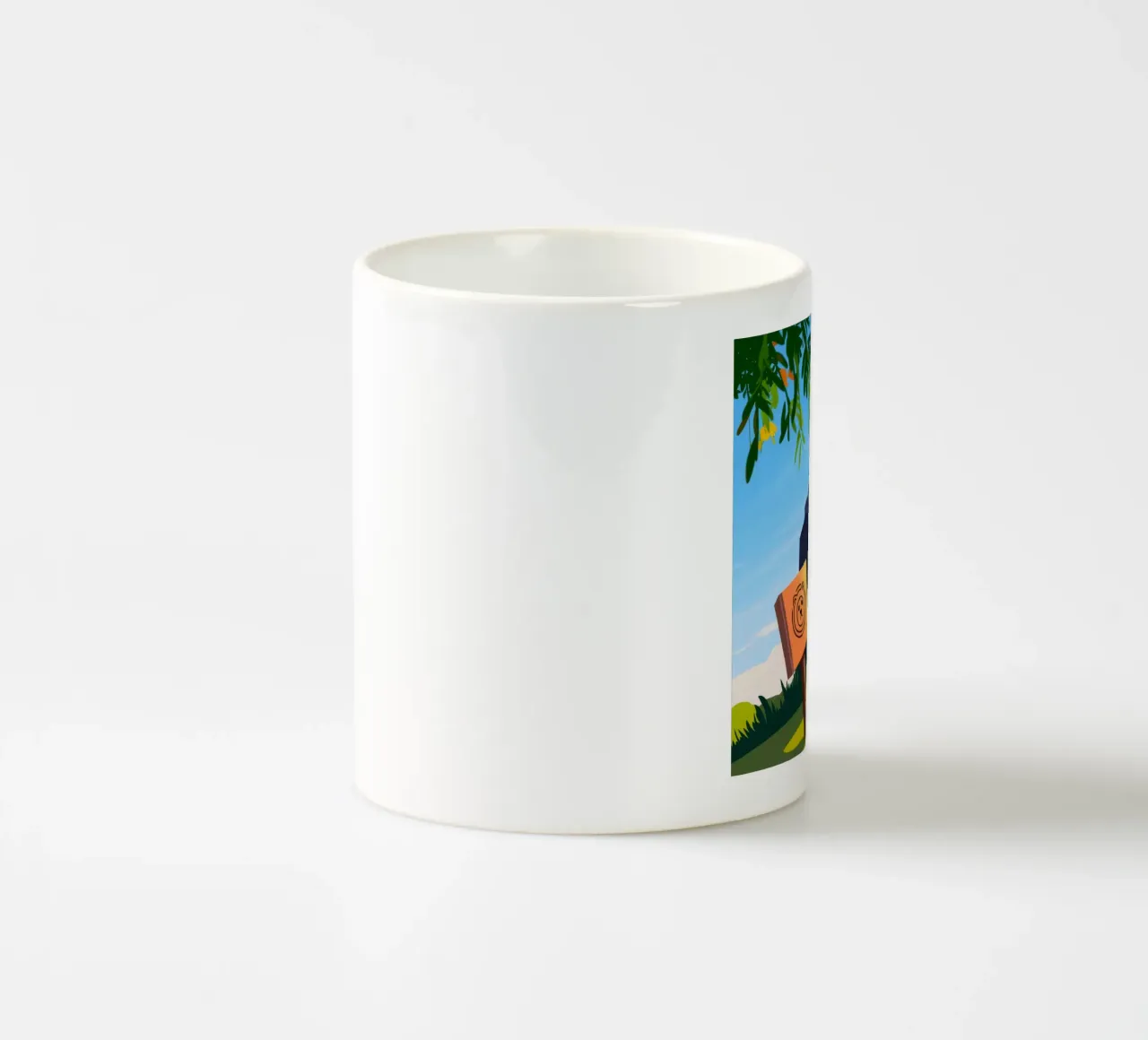 Ricerca di esploratori di montagna tazza in ceramica da Timeless Huse