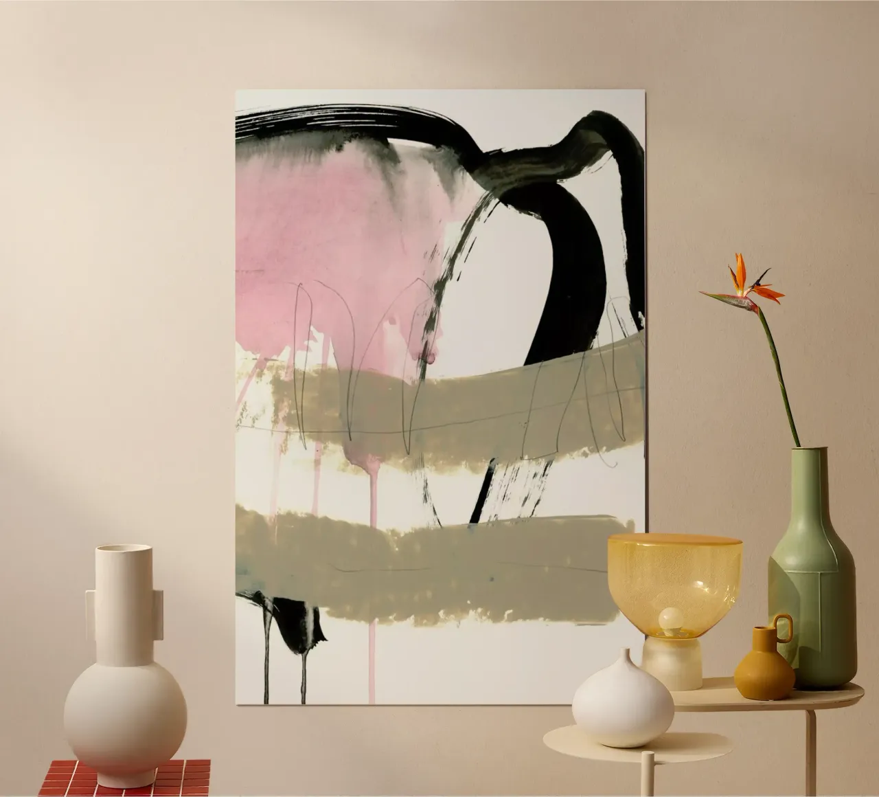 Abstract Painting XII carta hahnemühle da IRIS LEHNHARDT FINE ART