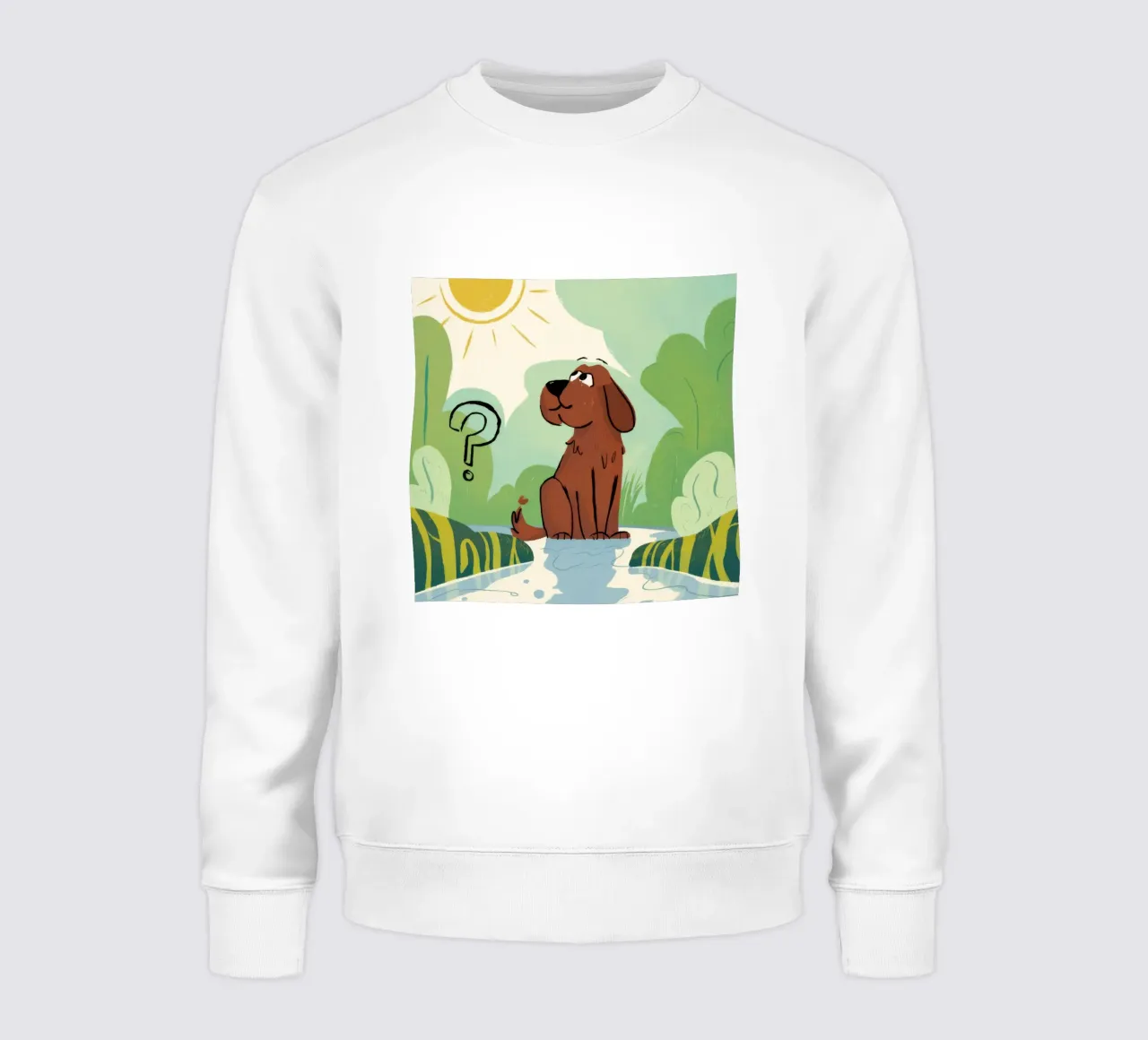 Rätselhafter Wiesenwanderer Sweatshirt von Timeless Huse