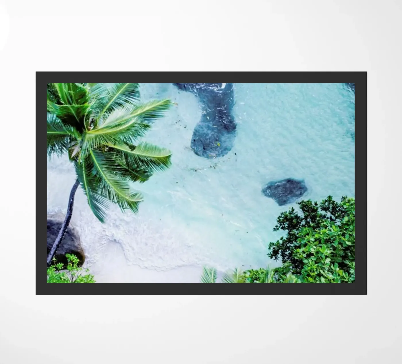Tropical 1 deurmat van Airpixels