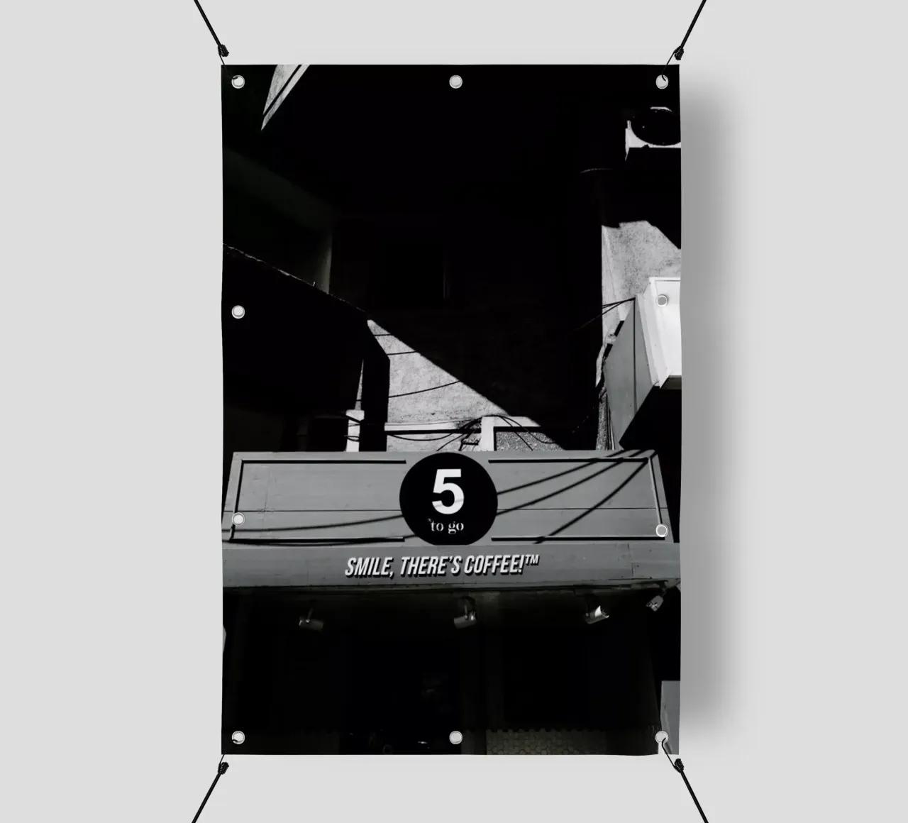 Coffee Place telo in pvc da Sebastian Hilgetag