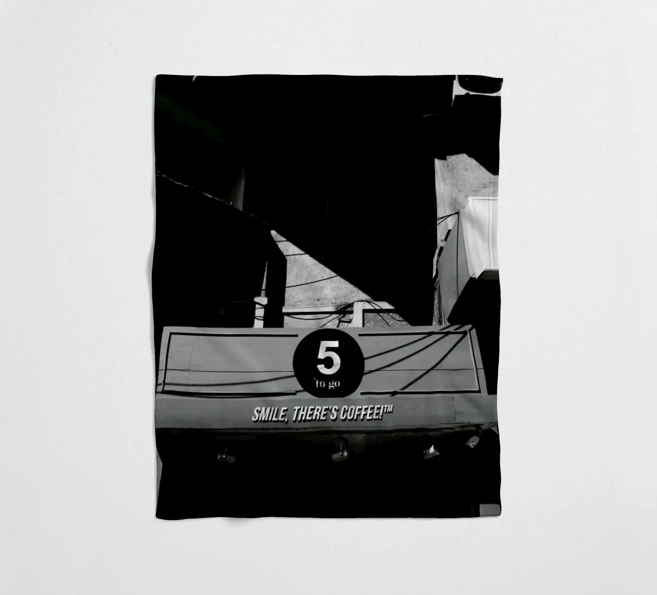 Coffee Place coperta in pile da Sebastian Hilgetag