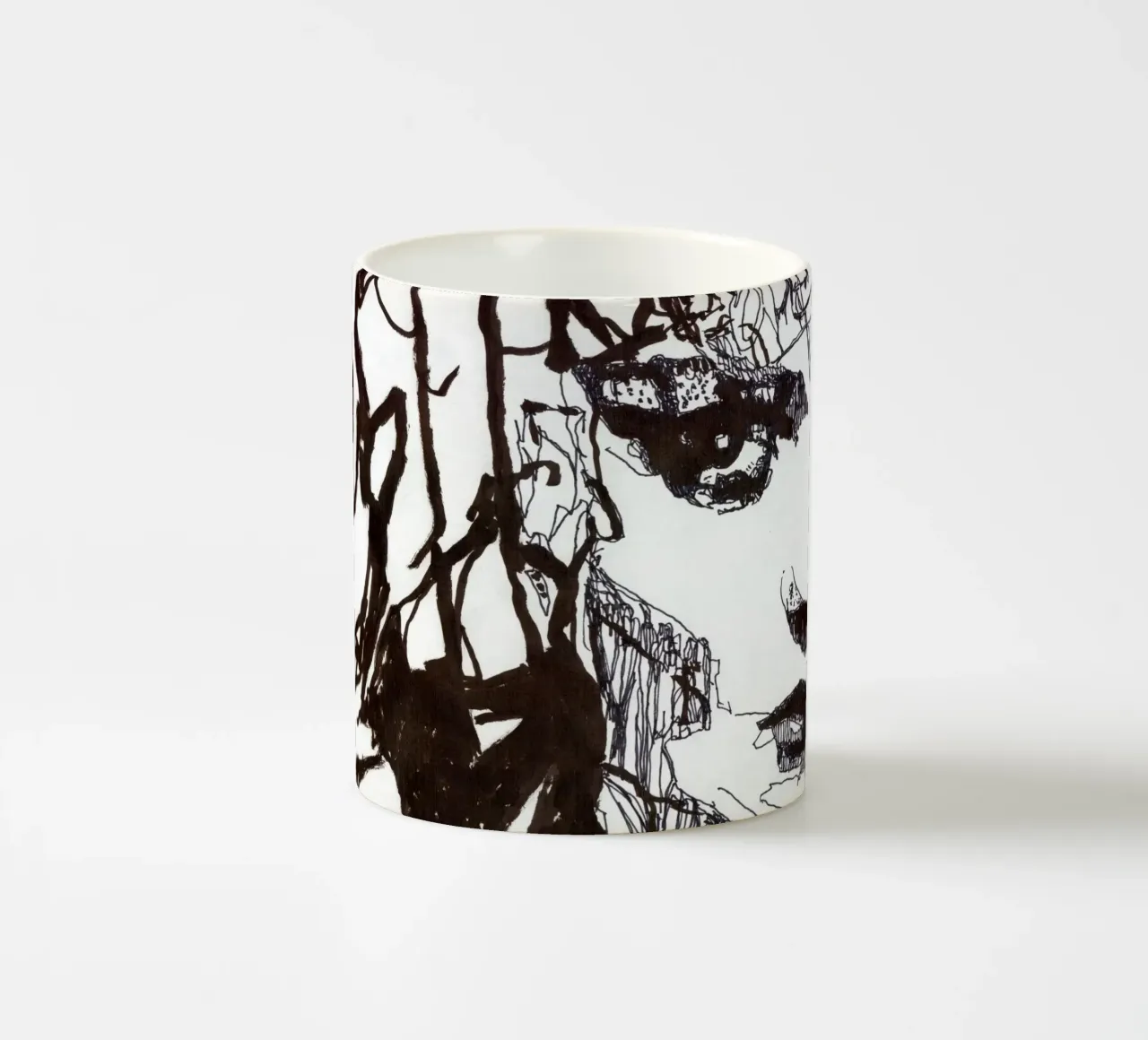 b w tazza in ceramica da k i m