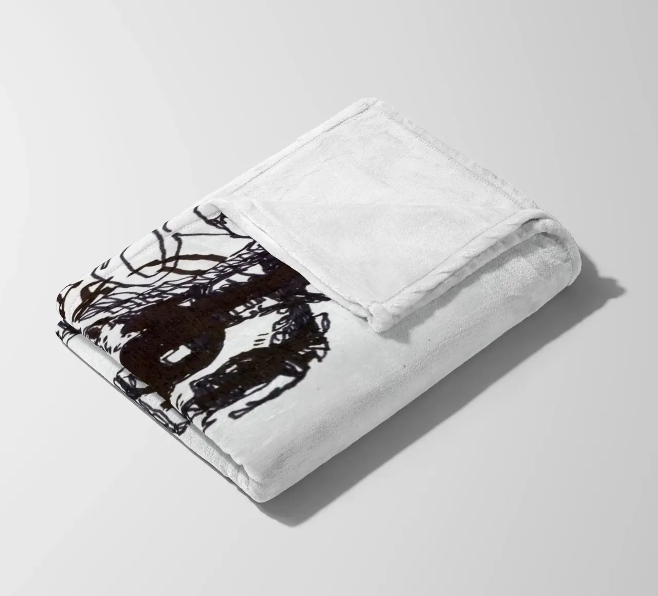 b w coperta in pile da k i m