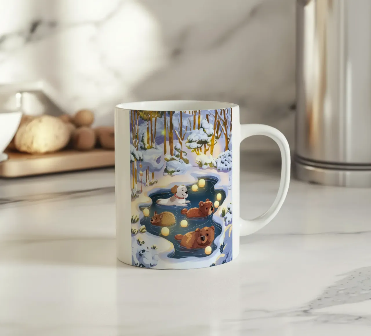 Armonia dello stagno smerigliato tazza in ceramica da Timeless Huse
