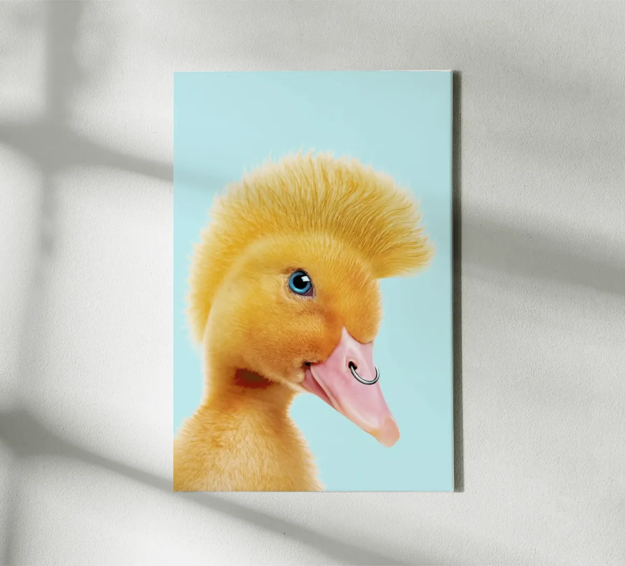 Rebel Duckling tela con Cornice a cassetta da Jonas Loose