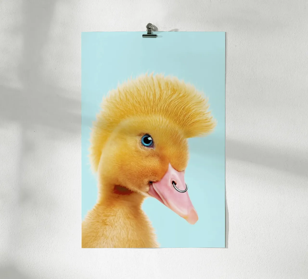 Rebel Duckling poster con marco de plástico de Jonas Loose