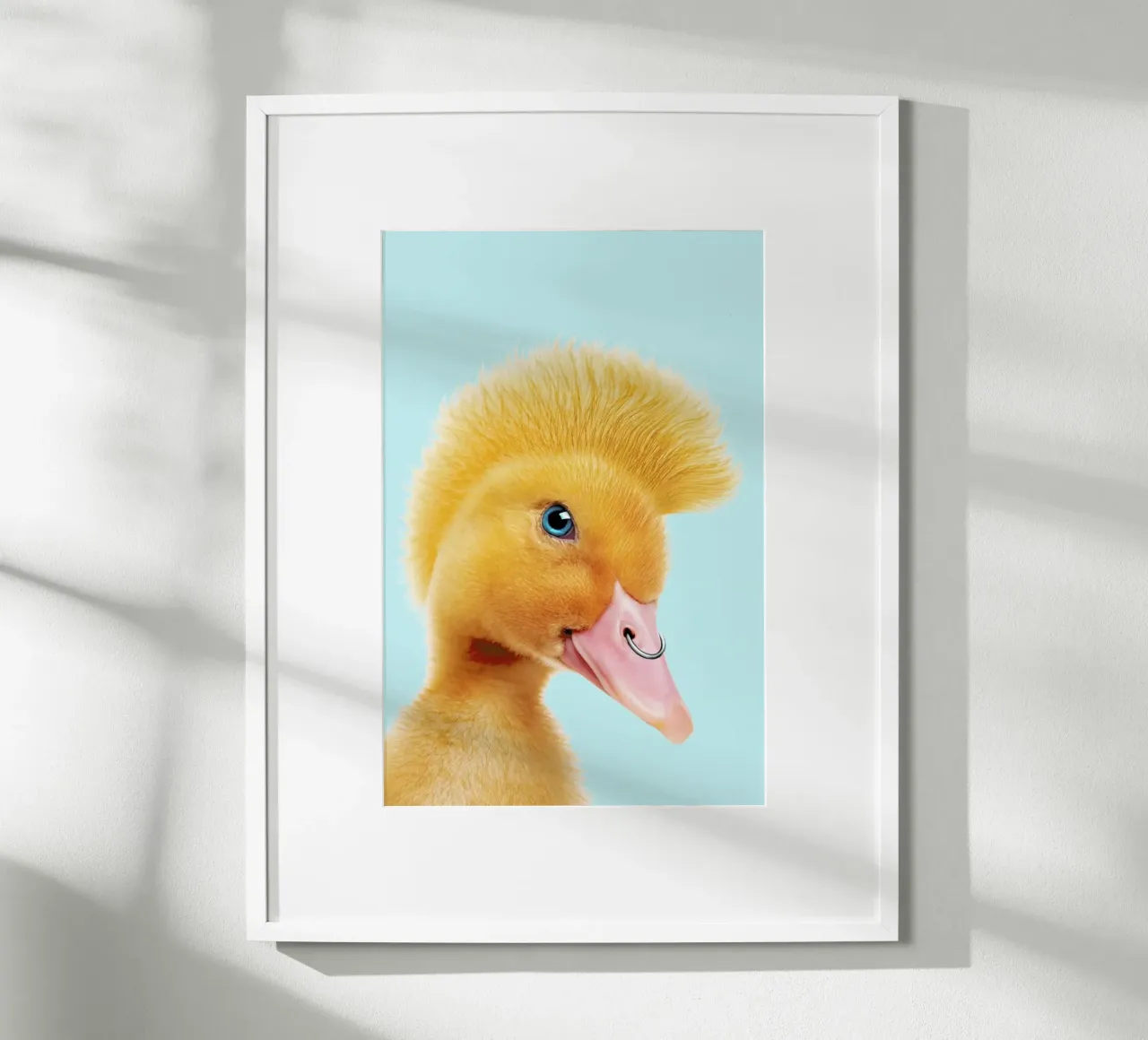 Rebel Duckling poster con marco de plástico de Jonas Loose
