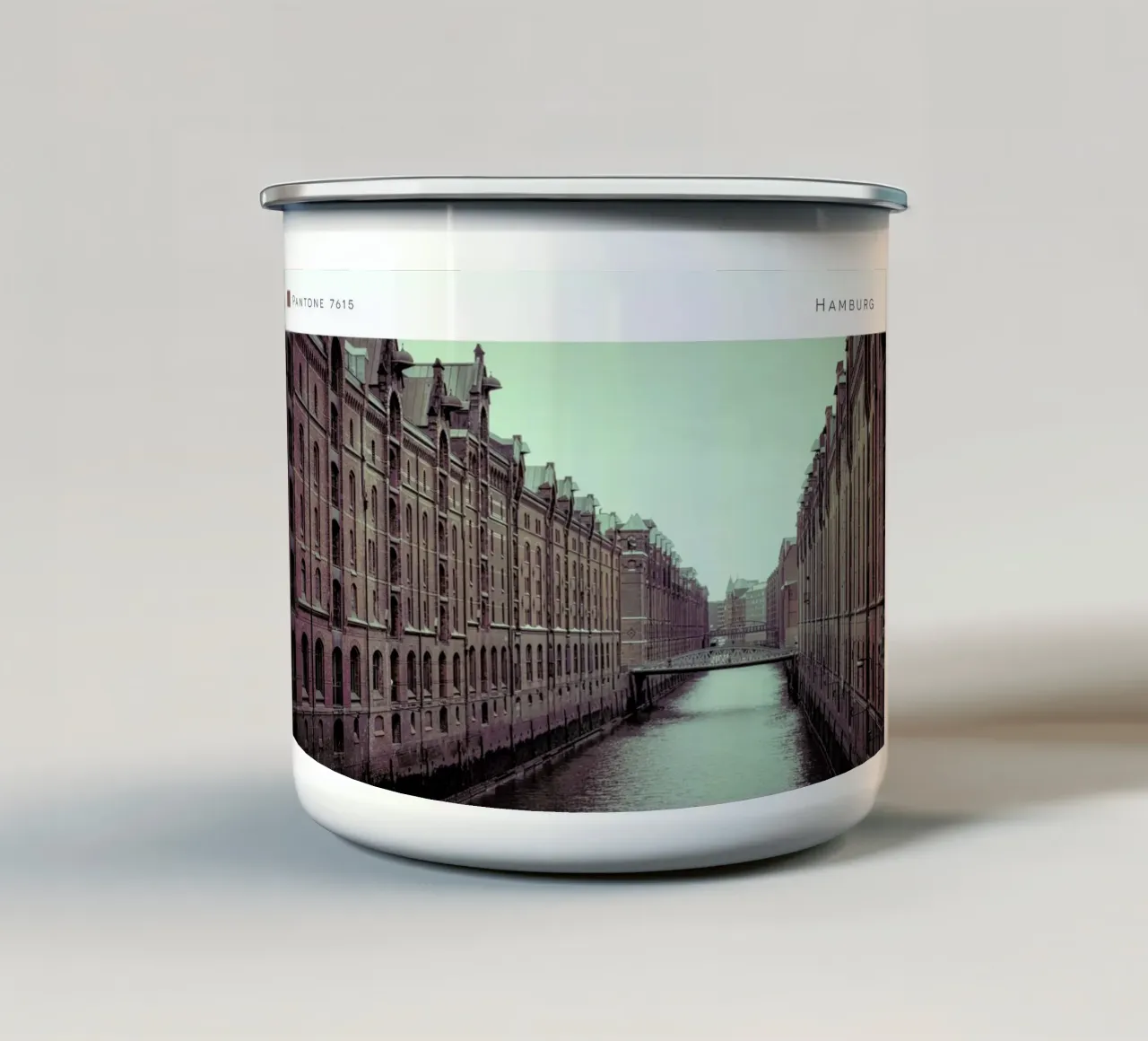 Hamburg 7615 tazza in smalto da In Full Color