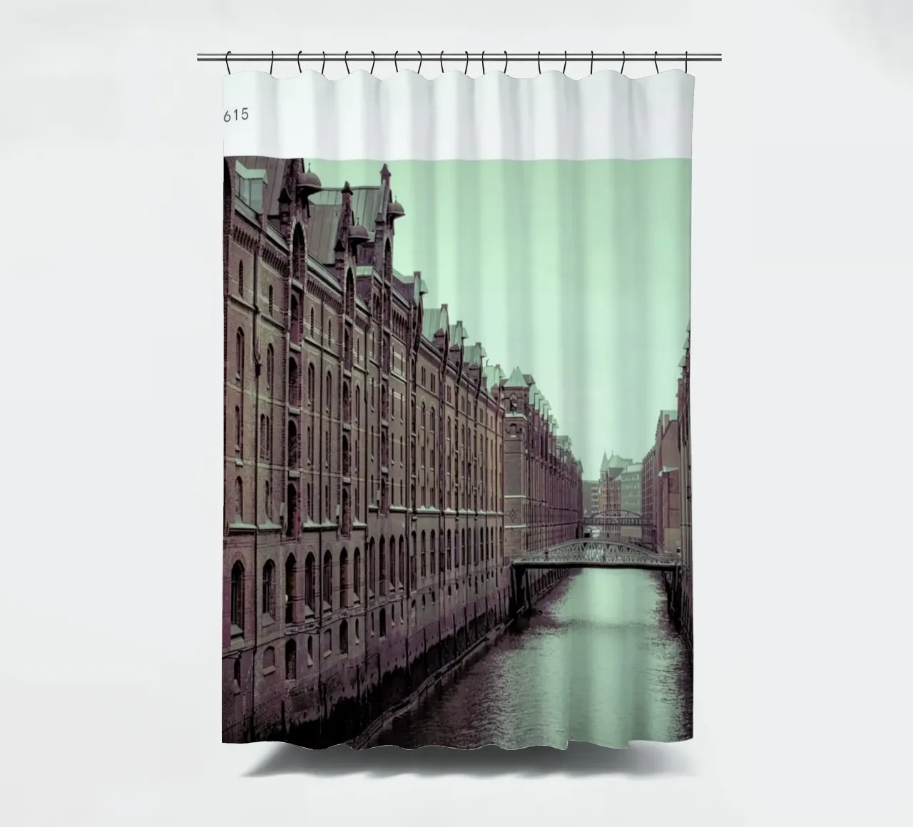 Hamburg 7615 shower curtain by In Full Color