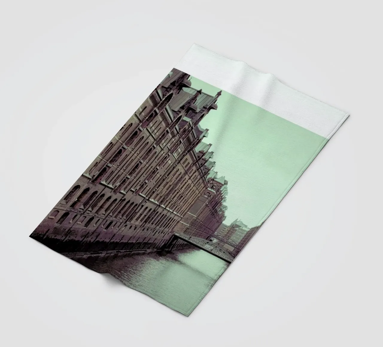 Hamburg 7615 fleece blanket by In Full Color
