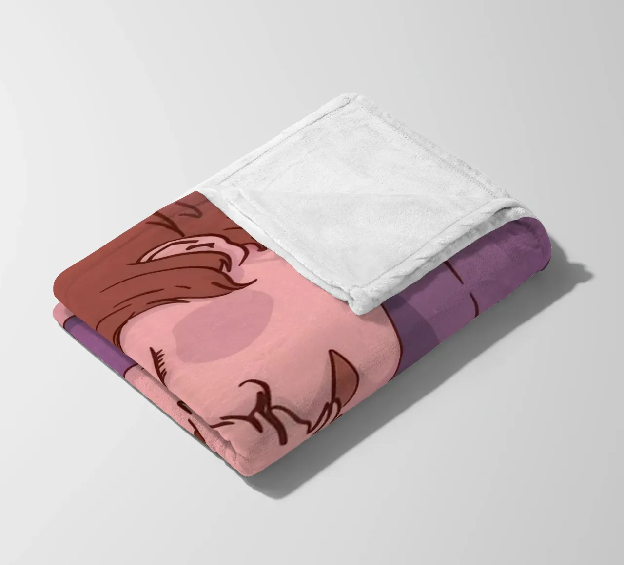 Heartwarming Canine Hug fleece blanket by Timeless Huse