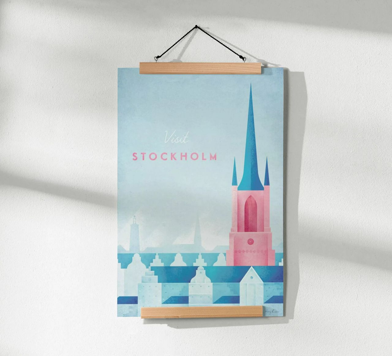 Stockholm Poster von Henry Rivers